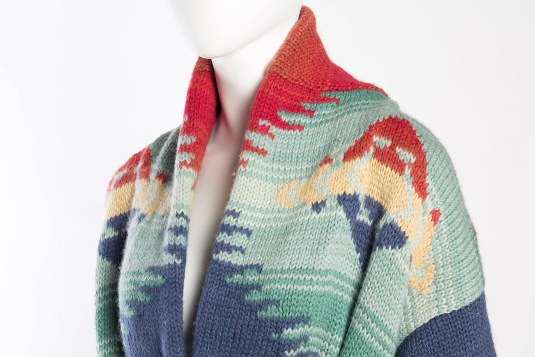 exclusive hand knit for ralph lauren