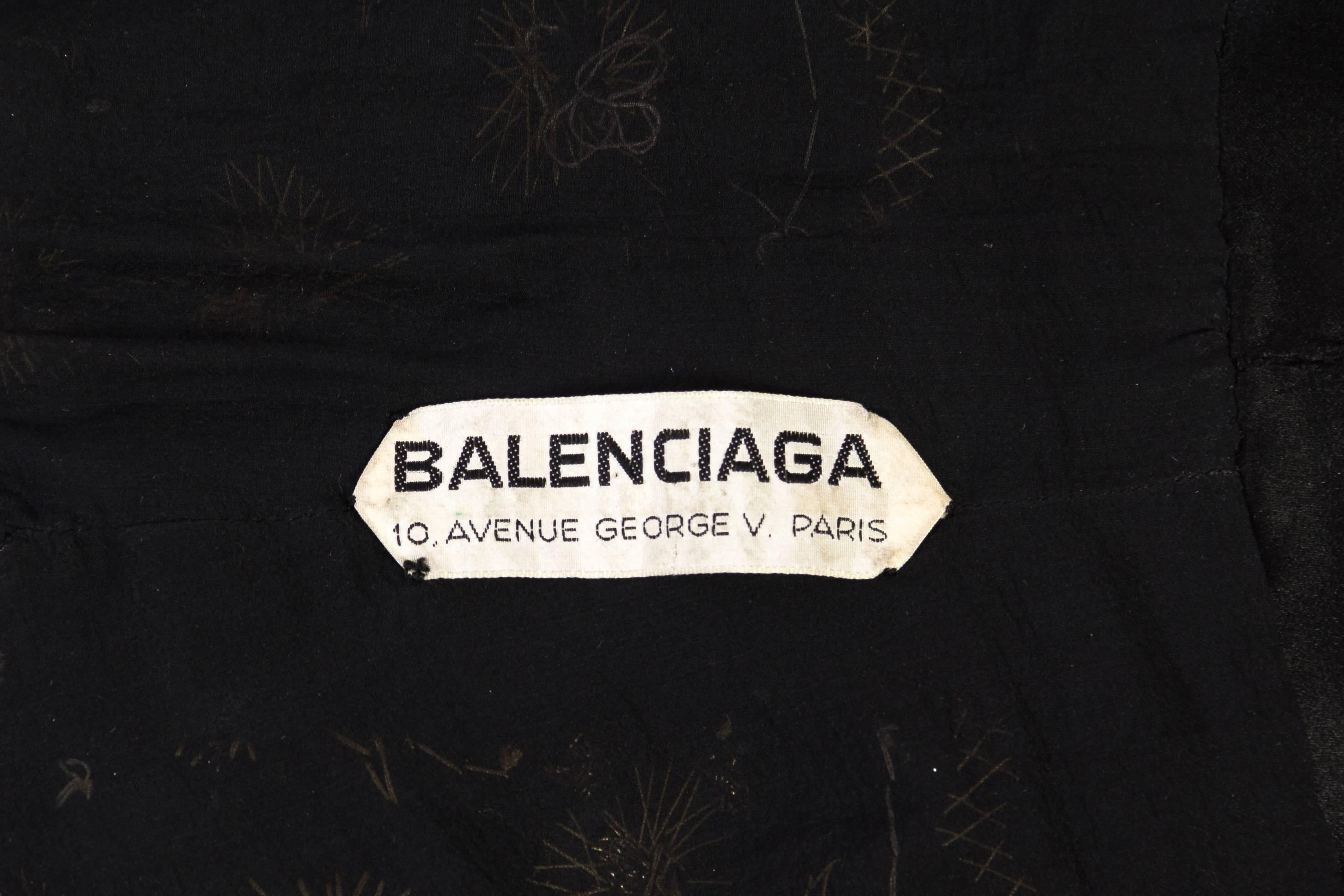 1940s Balenciaga Haute Couture Beaded Evening Jacket 2