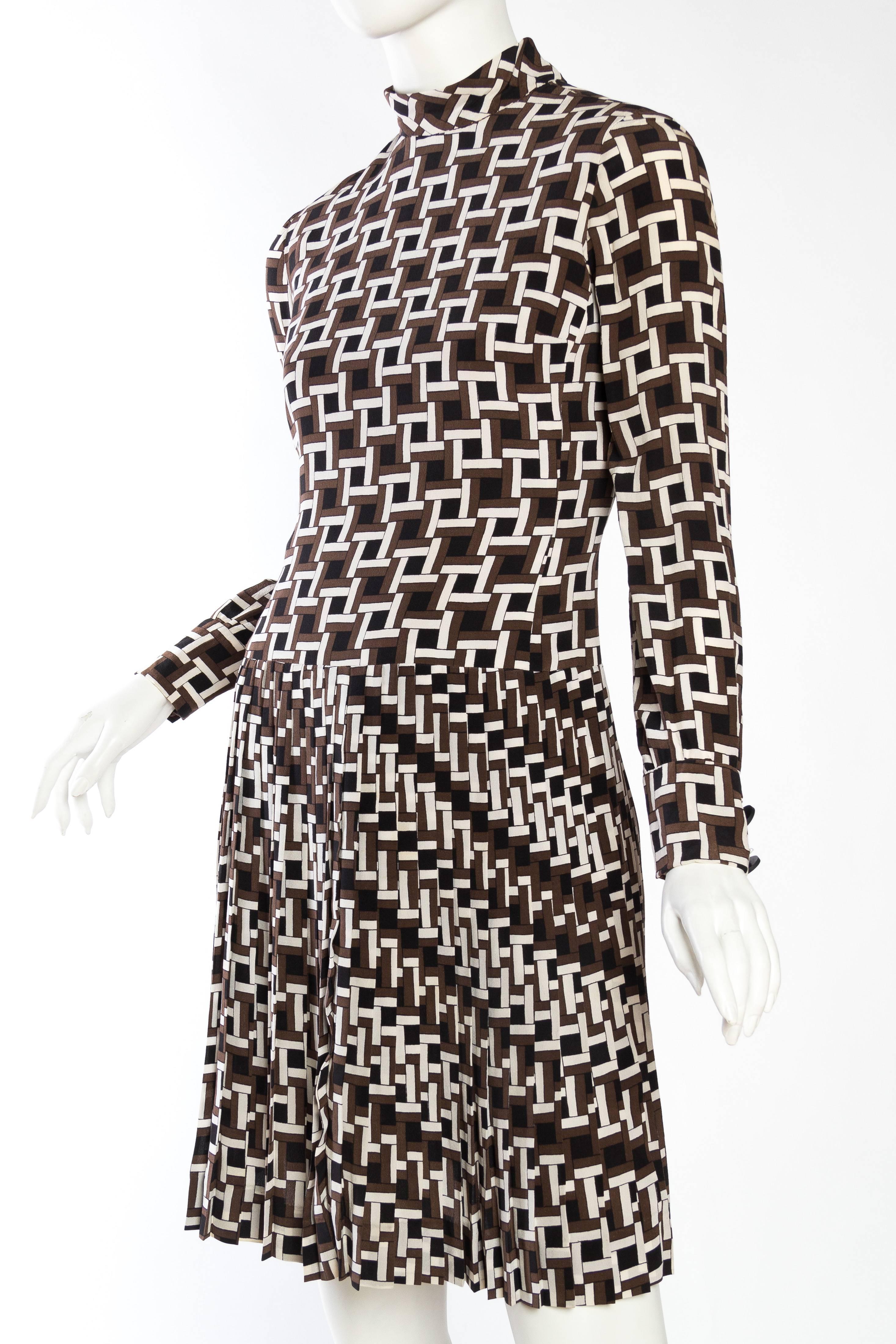 1960s Philippe Venet Demi-Couture Dress In Good Condition In New York, NY