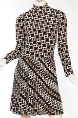 1960s Philippe Venet Demi-Couture Dress