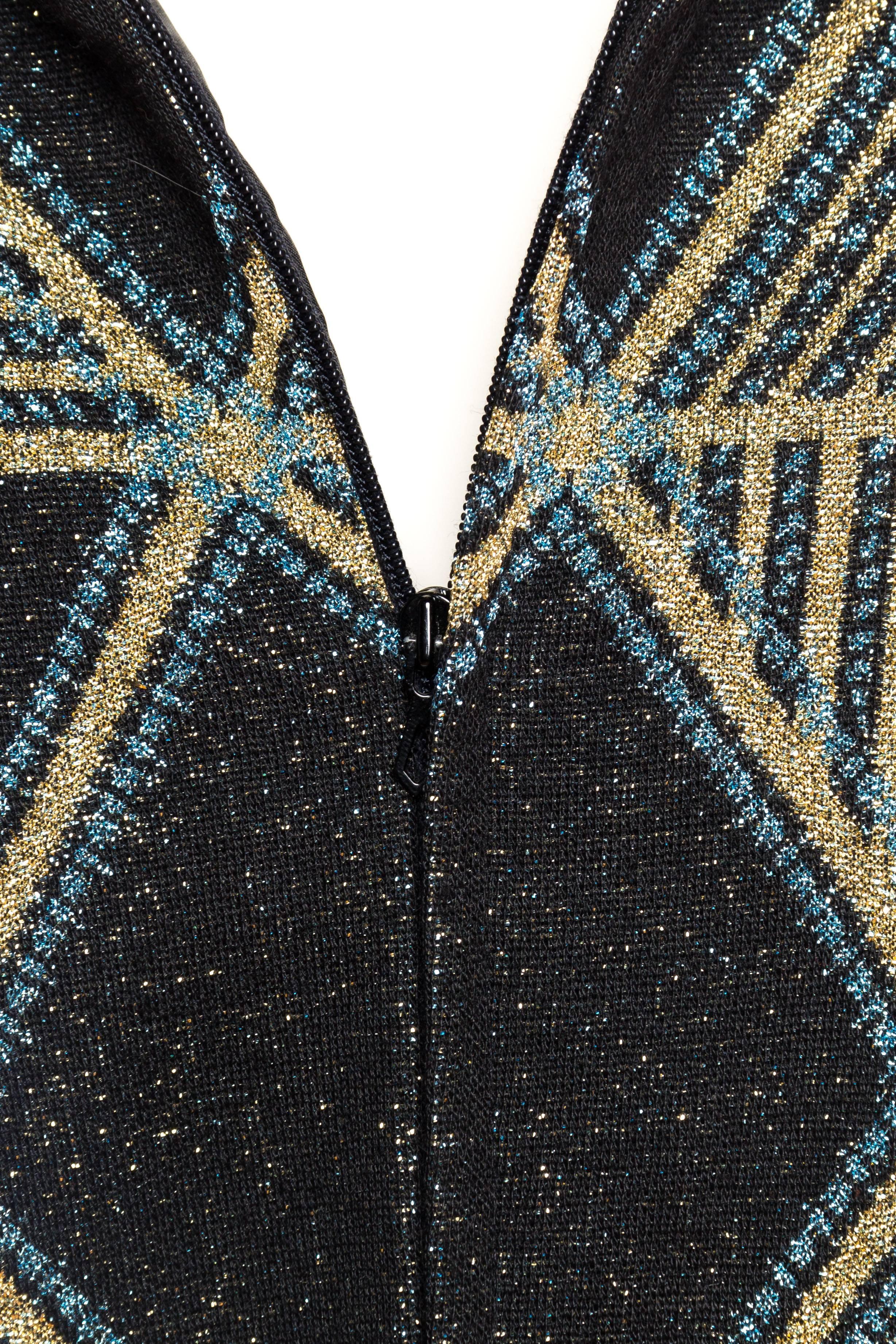 1960s Mod Pierre Balmain Sparkle Knit Dress 3