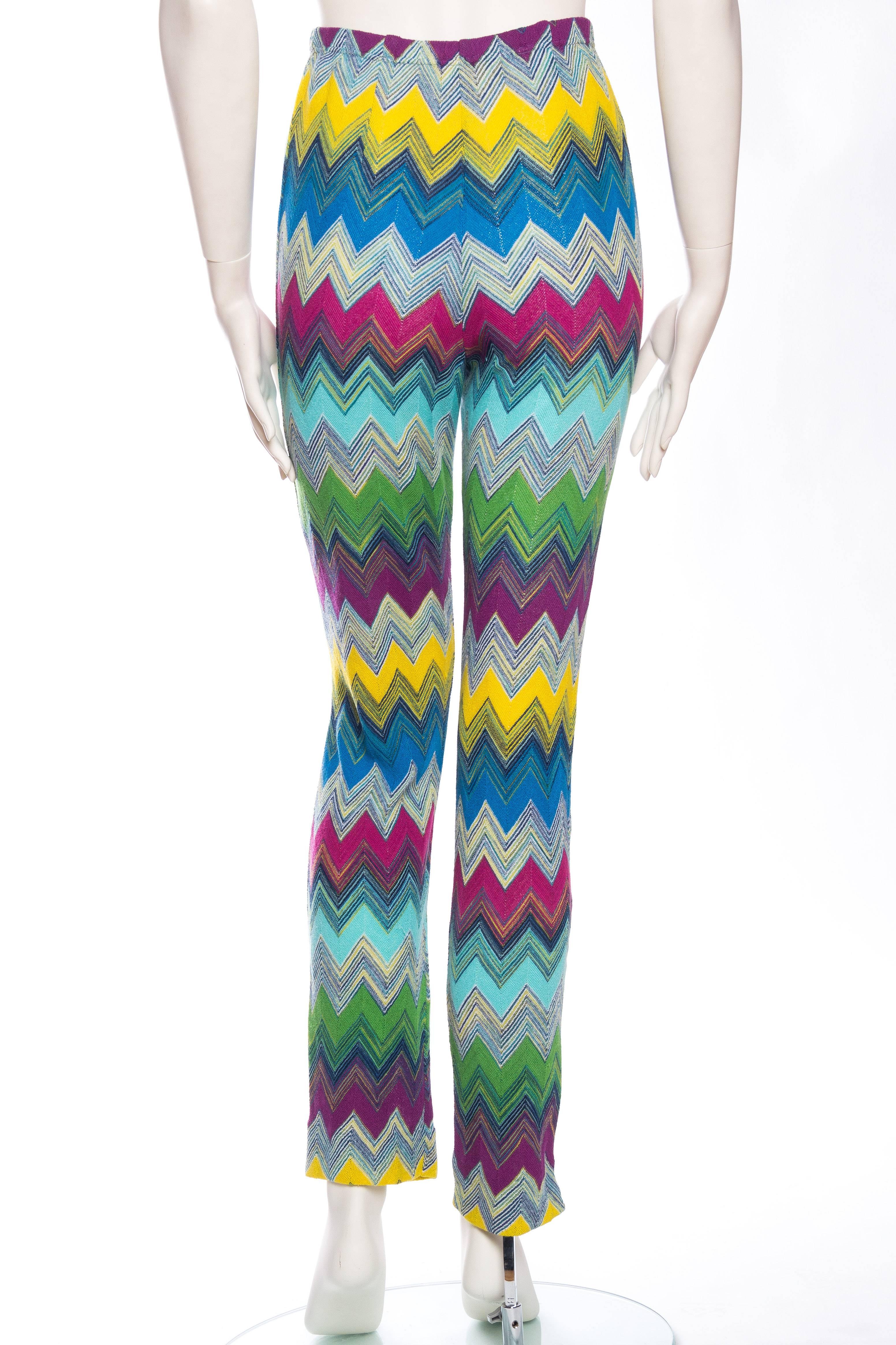 Classic Missoni Knit Pants 1