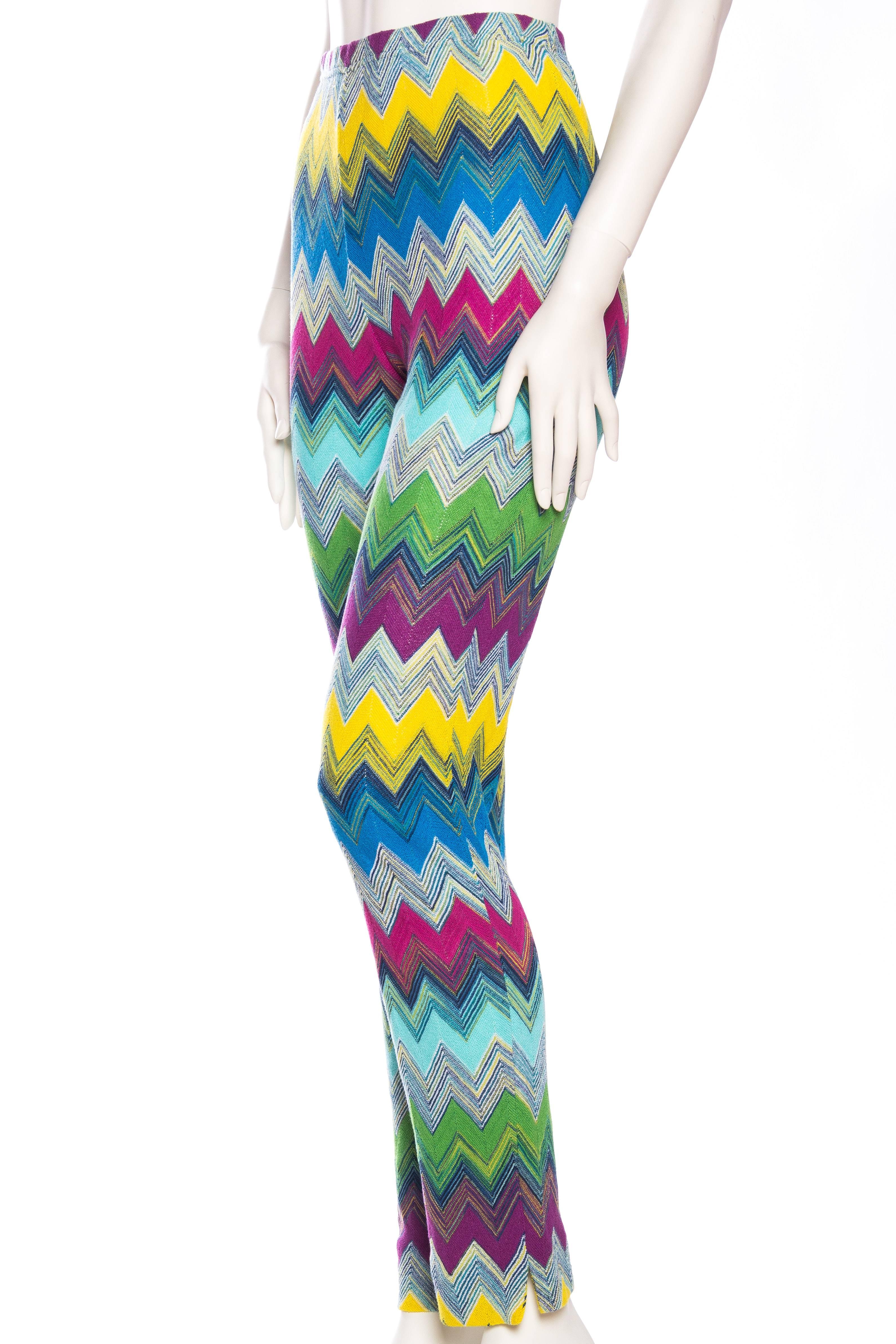 Women's Classic Missoni Knit Pants