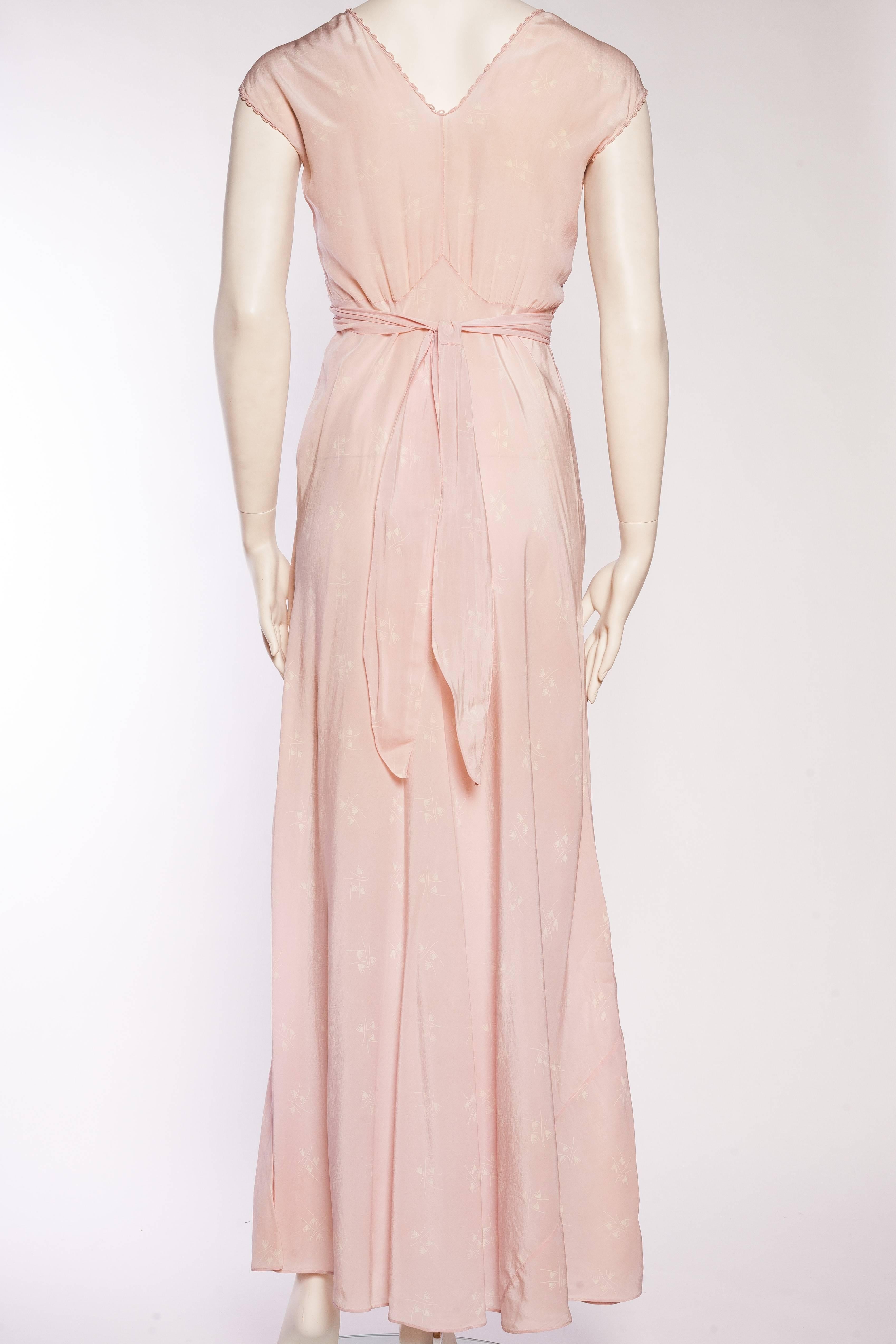Women's or Men's 1930 bias lingerie silk slip gown