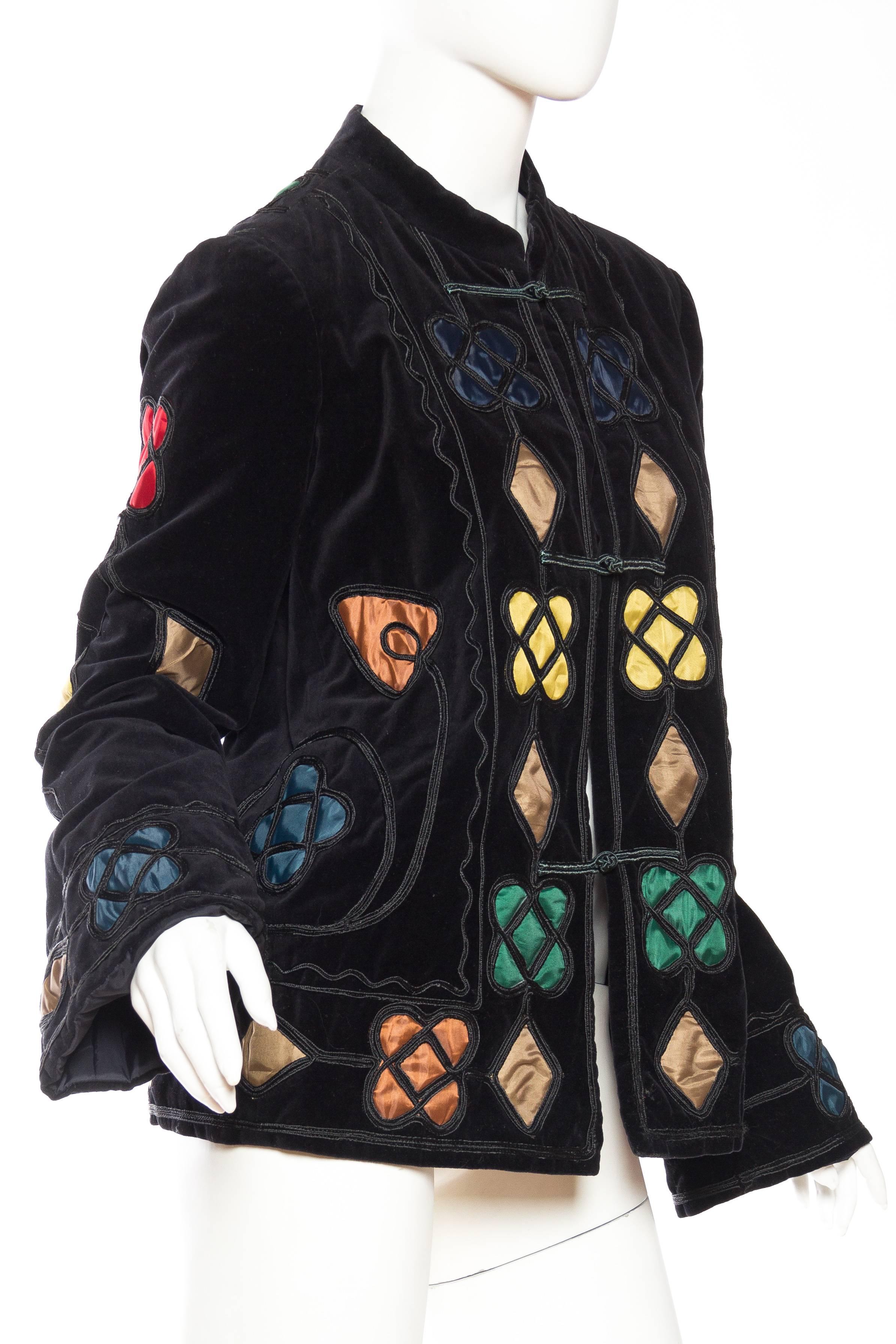 Women's Bohemian Style Velvet Jacket by Armani