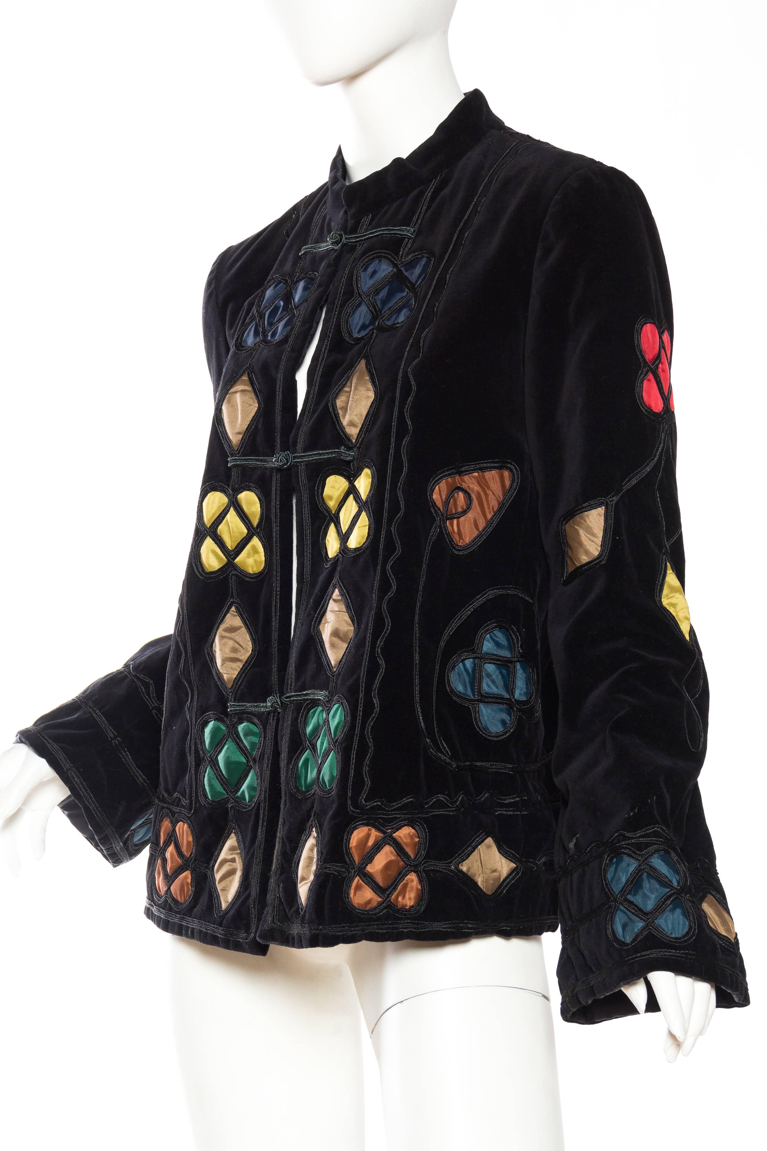 Bohemian Style Velvet Jacket by Armani 1