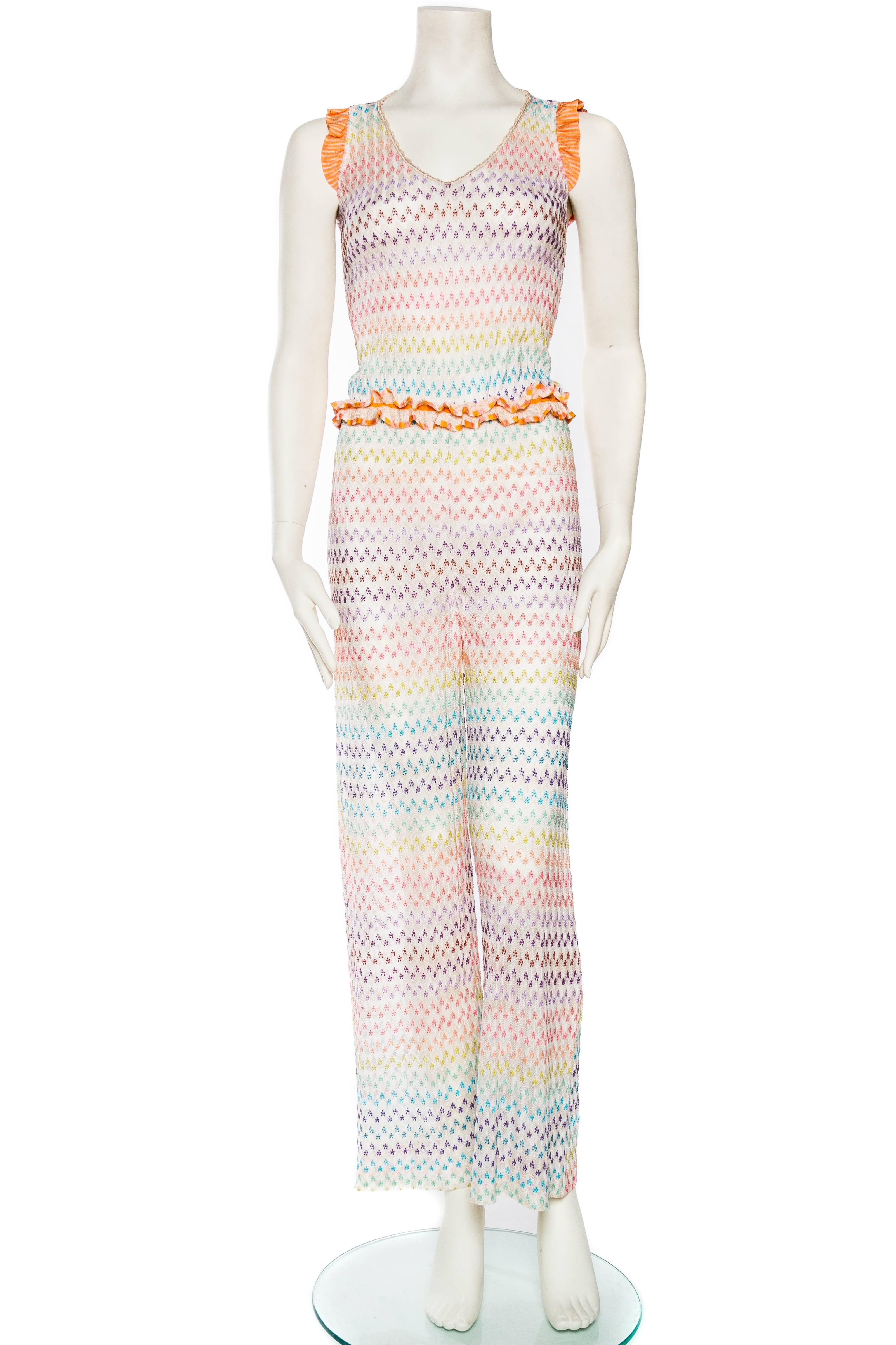 Missoni Sheer Jumpsuit In Excellent Condition In New York, NY