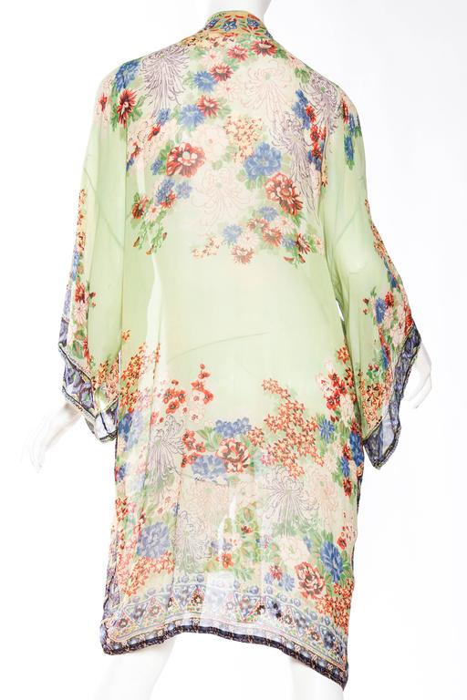 Very Rare Sheer Chiffon Japanese Kimono from the 1920s at 1stDibs