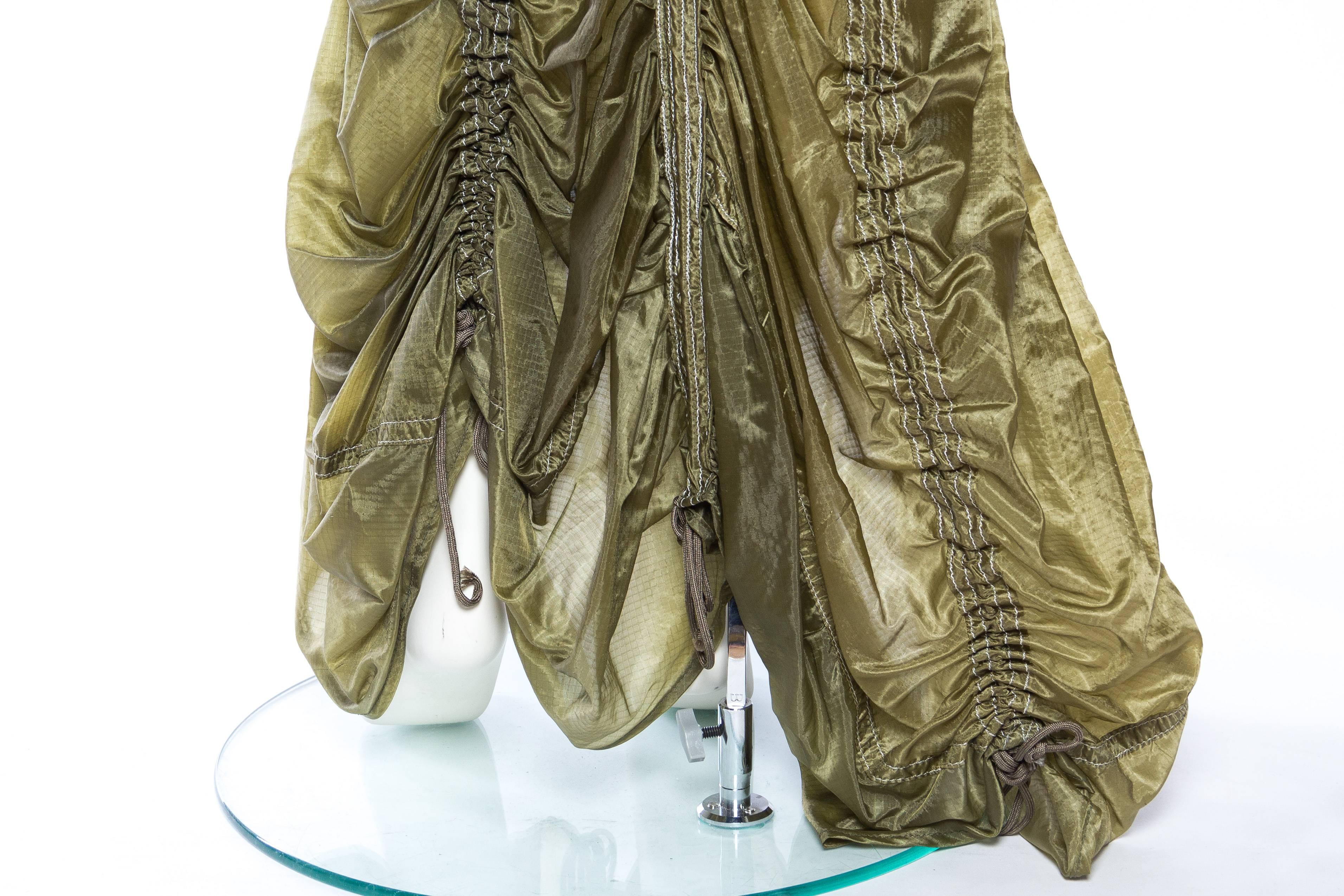 Women's OMO Norma Kamali Parachute Mermaid Fishtail Skirt