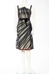 Hand Detailed Sheer Prada Dress