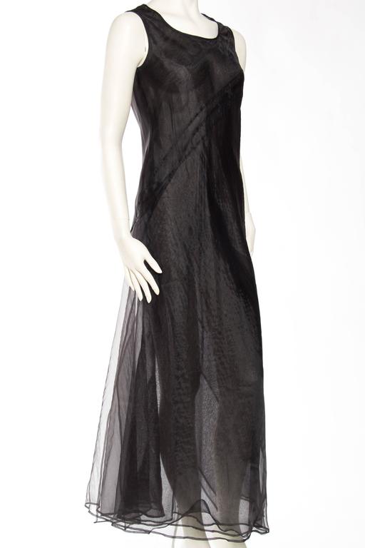 1990s Layered Sheer Jil Sander Dress For Sale at 1stDibs