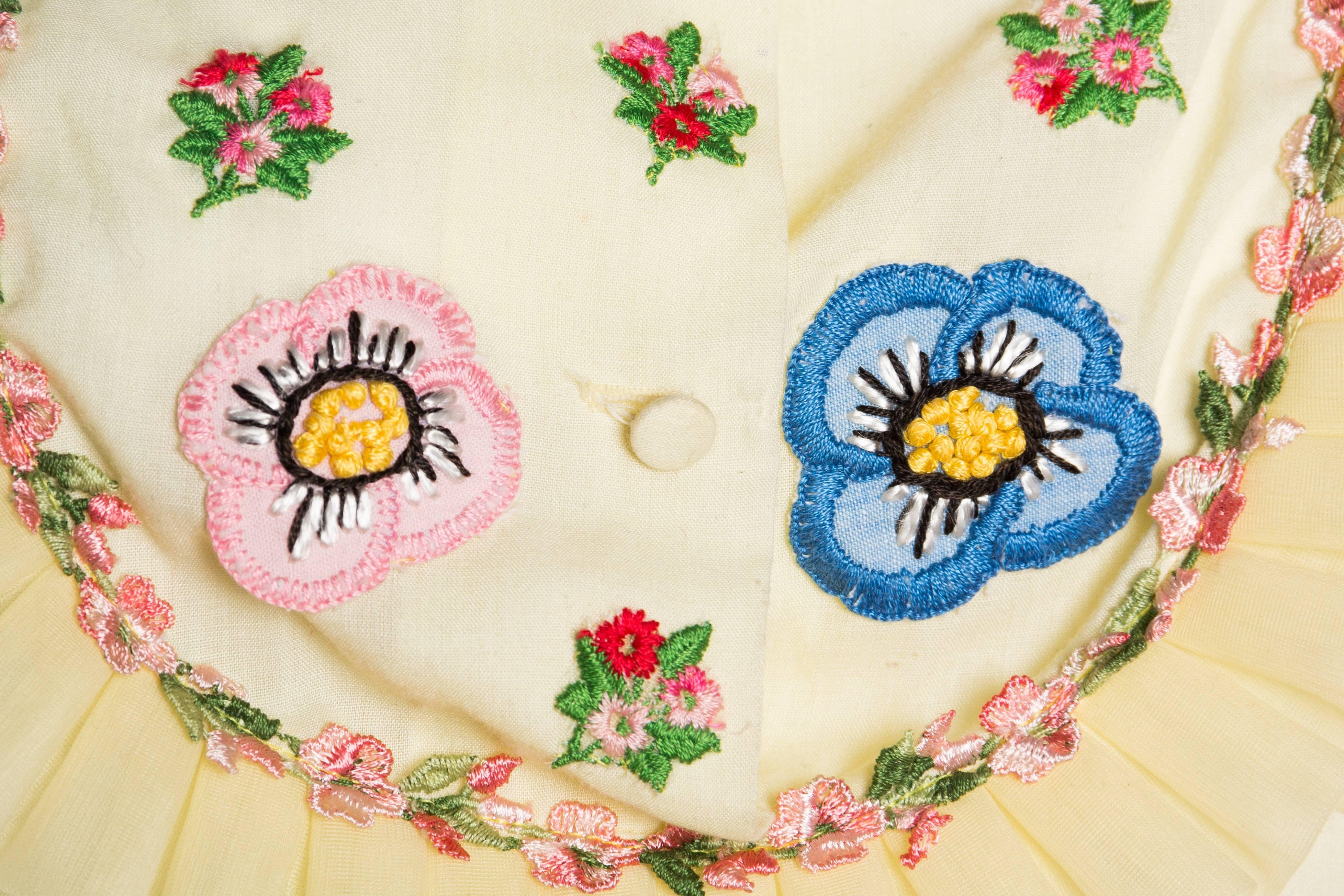 1960s Gucci Inspired Babydoll Shirt Dress 3