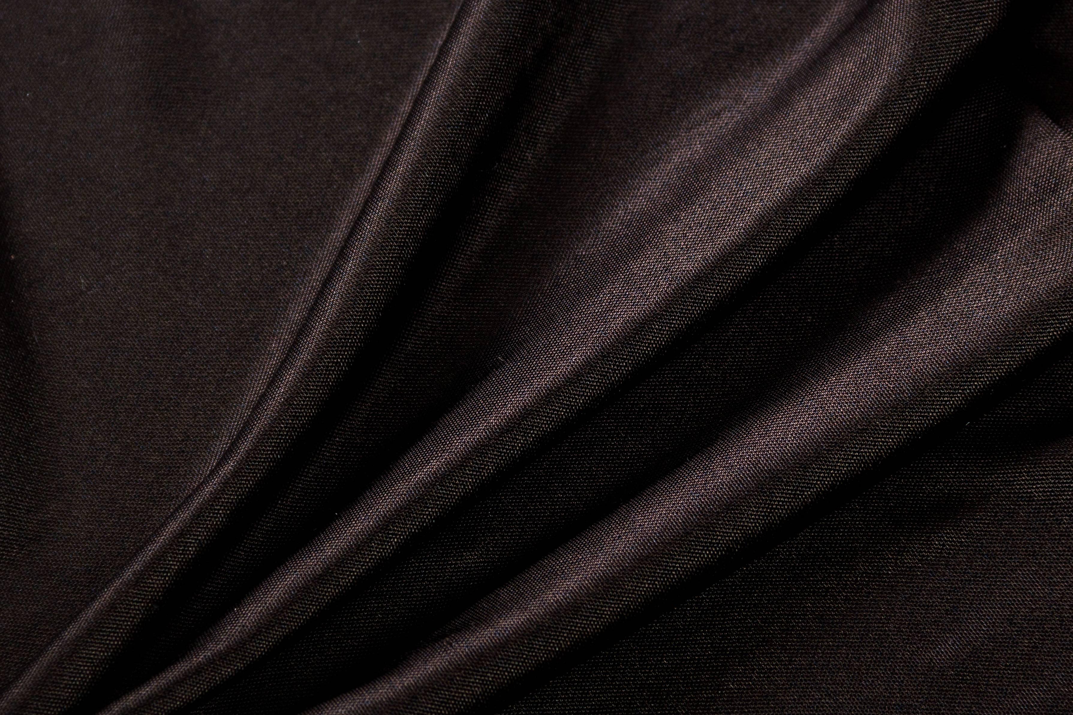 1990S VERSUS VERSACE Black Acetate & Nylon Jersey Backless Minimal Gown 6
