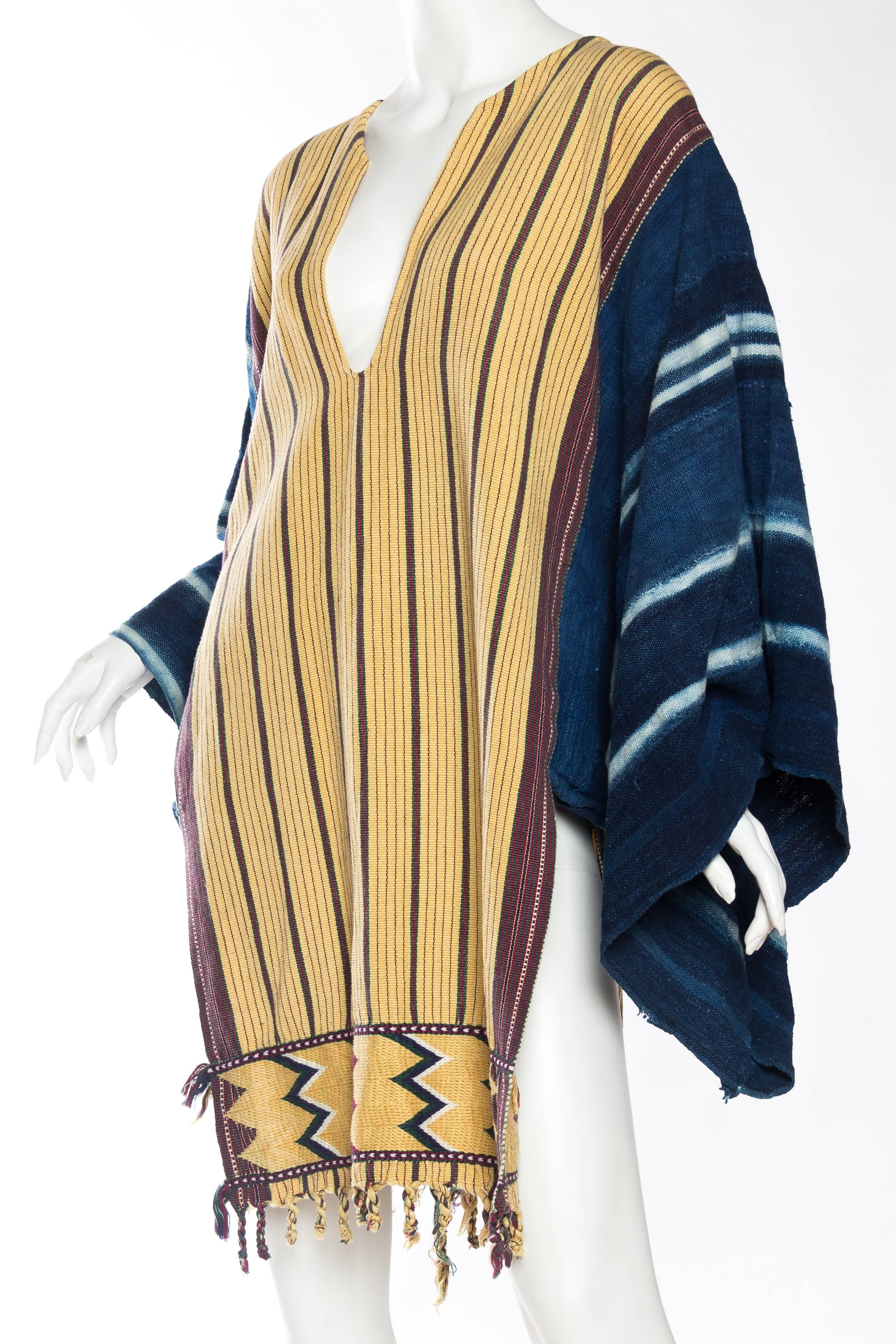 Women's or Men's Handwoven Ethnic Tunic Dress For Sale