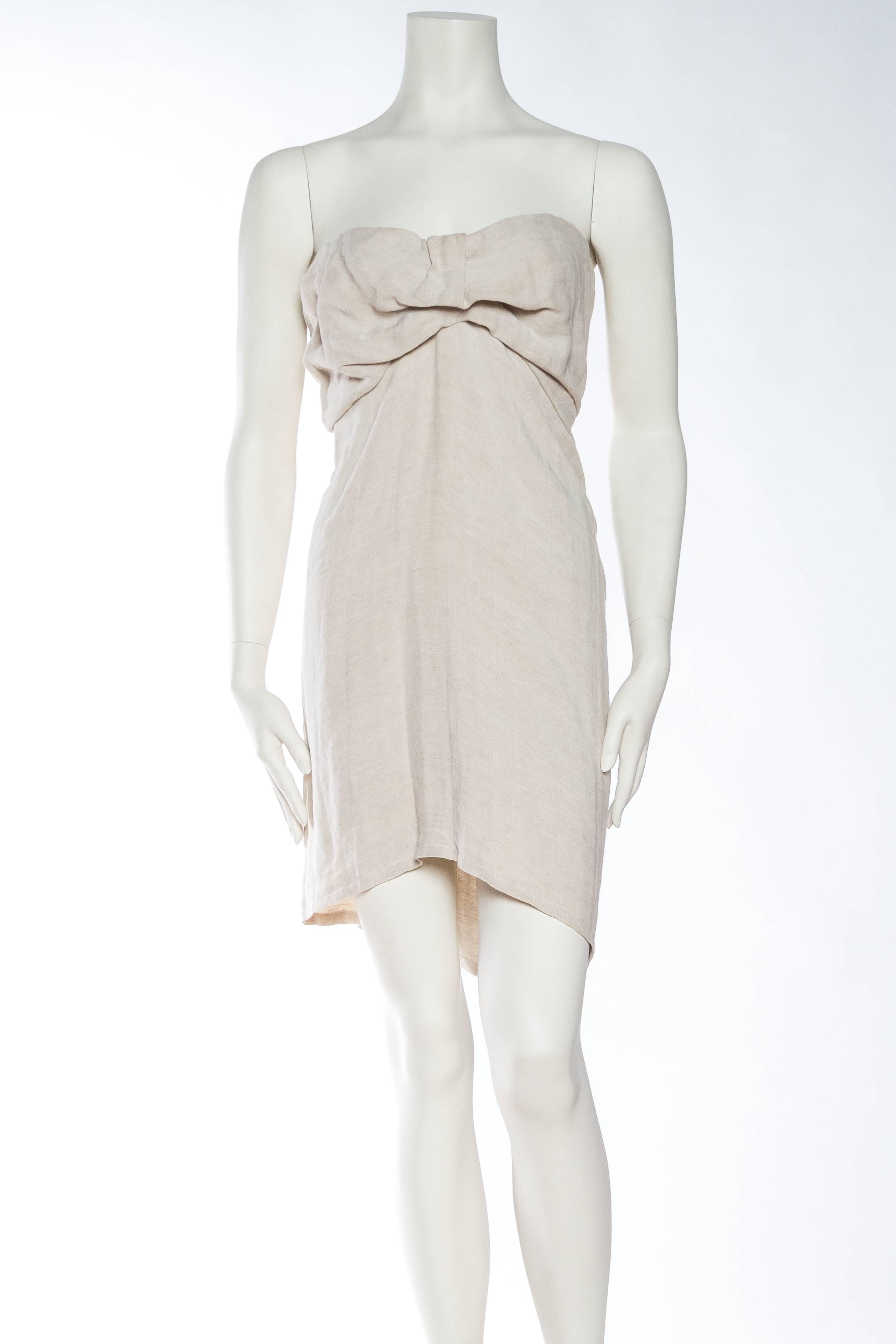 1990s Donna Karan Minimalist Jersey Dress In Excellent Condition In New York, NY