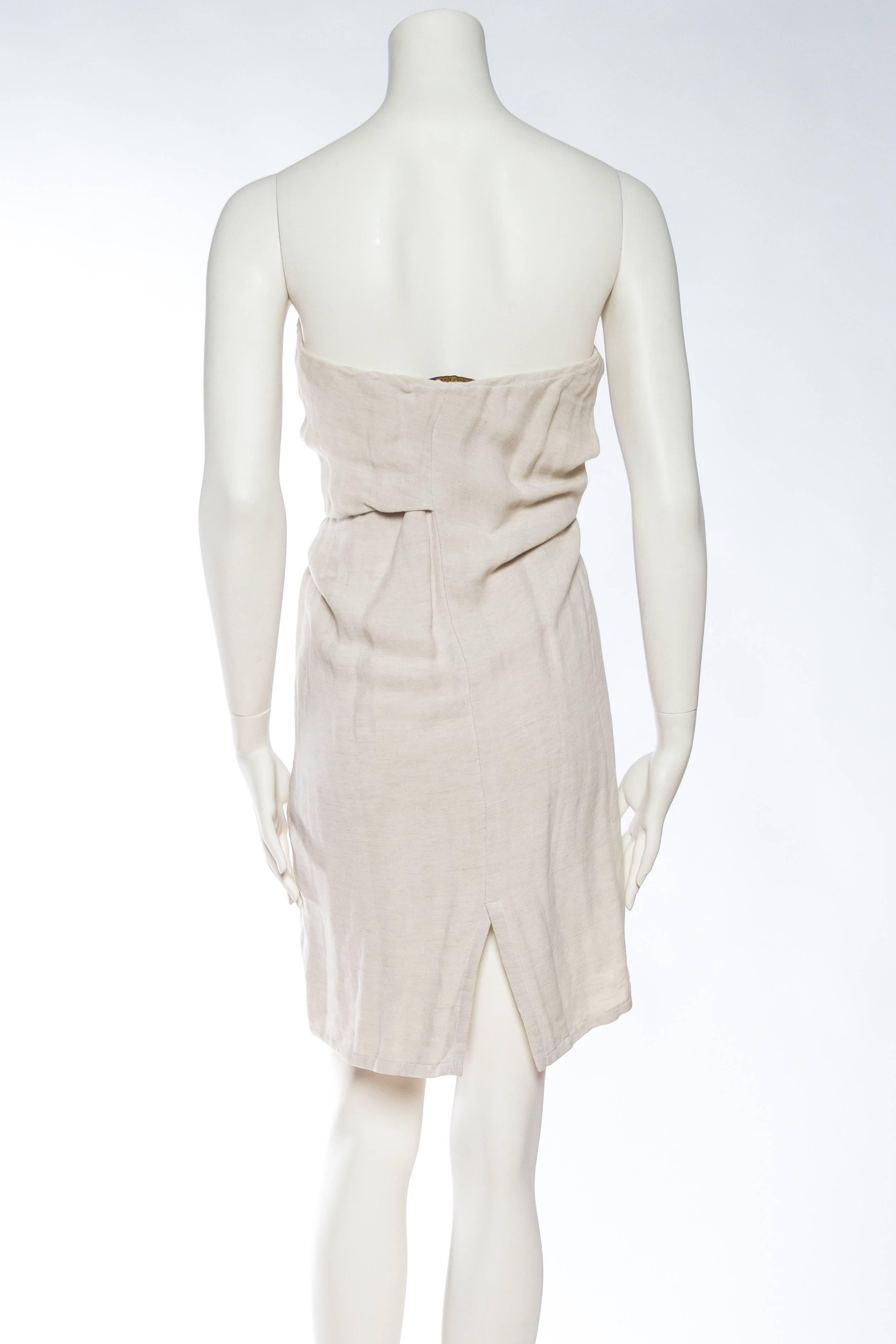 1990s Donna Karan Minimalist Jersey Dress 2