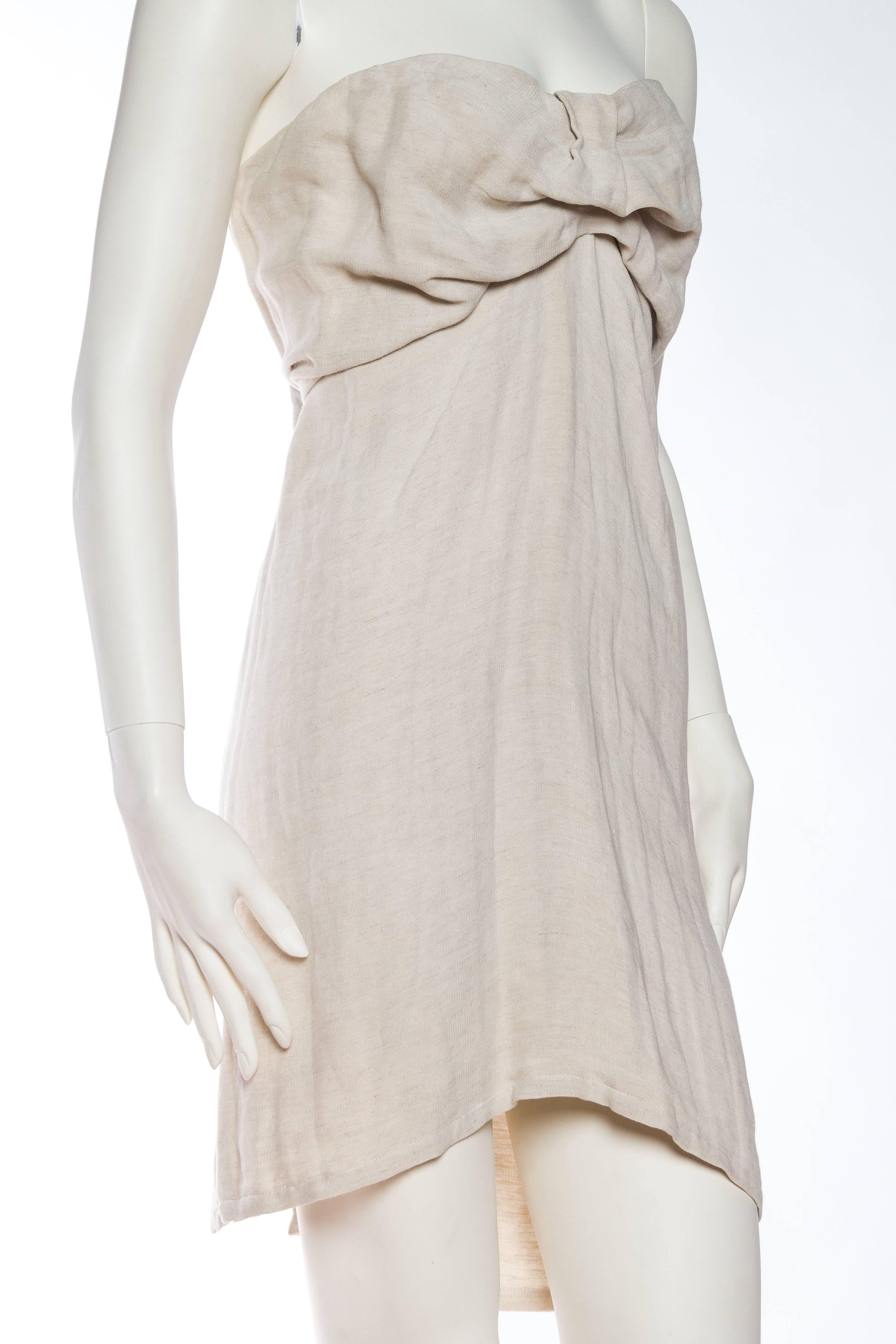 Women's 1990s Donna Karan Minimalist Jersey Dress