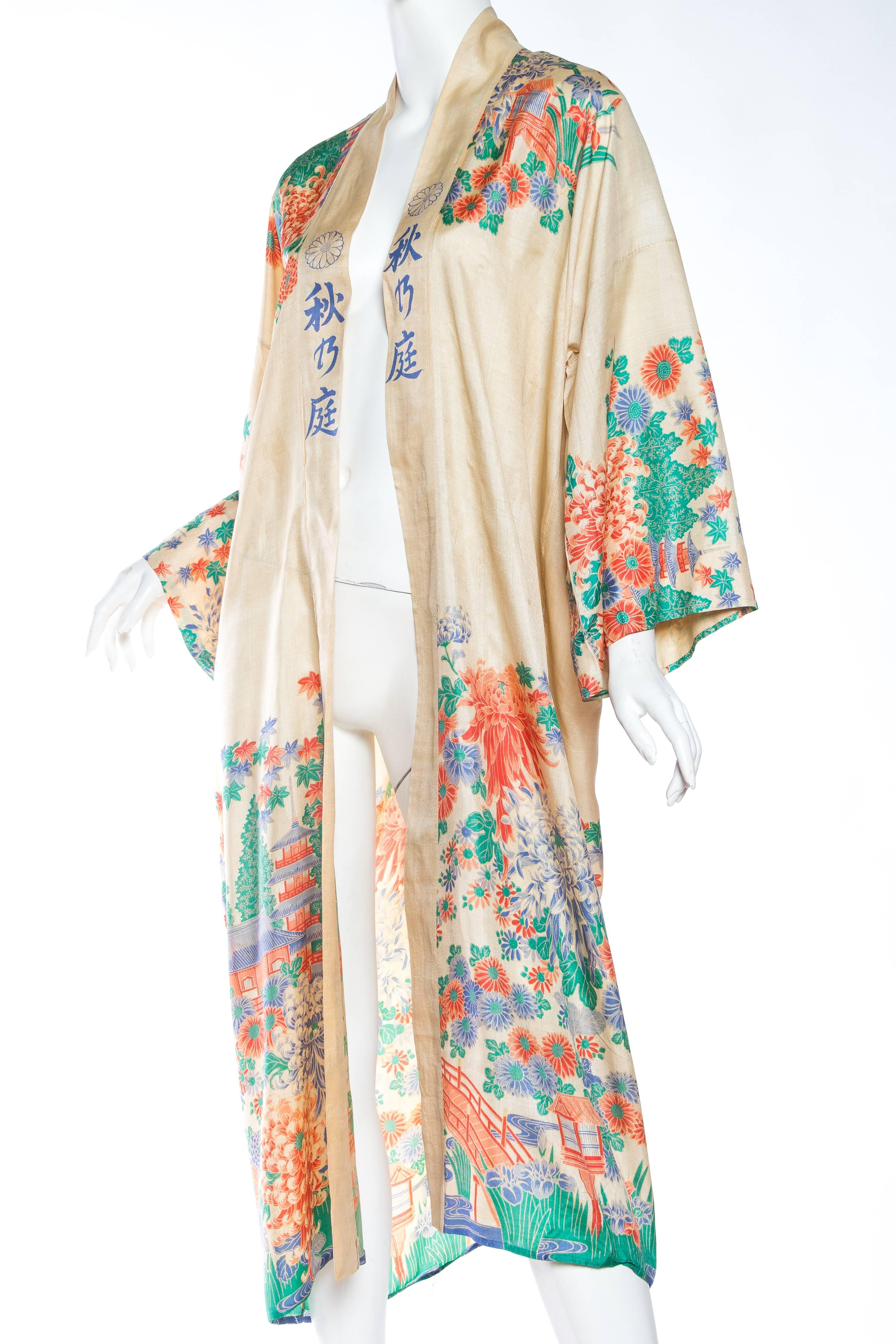 1920s Silk Kimono In Excellent Condition In New York, NY
