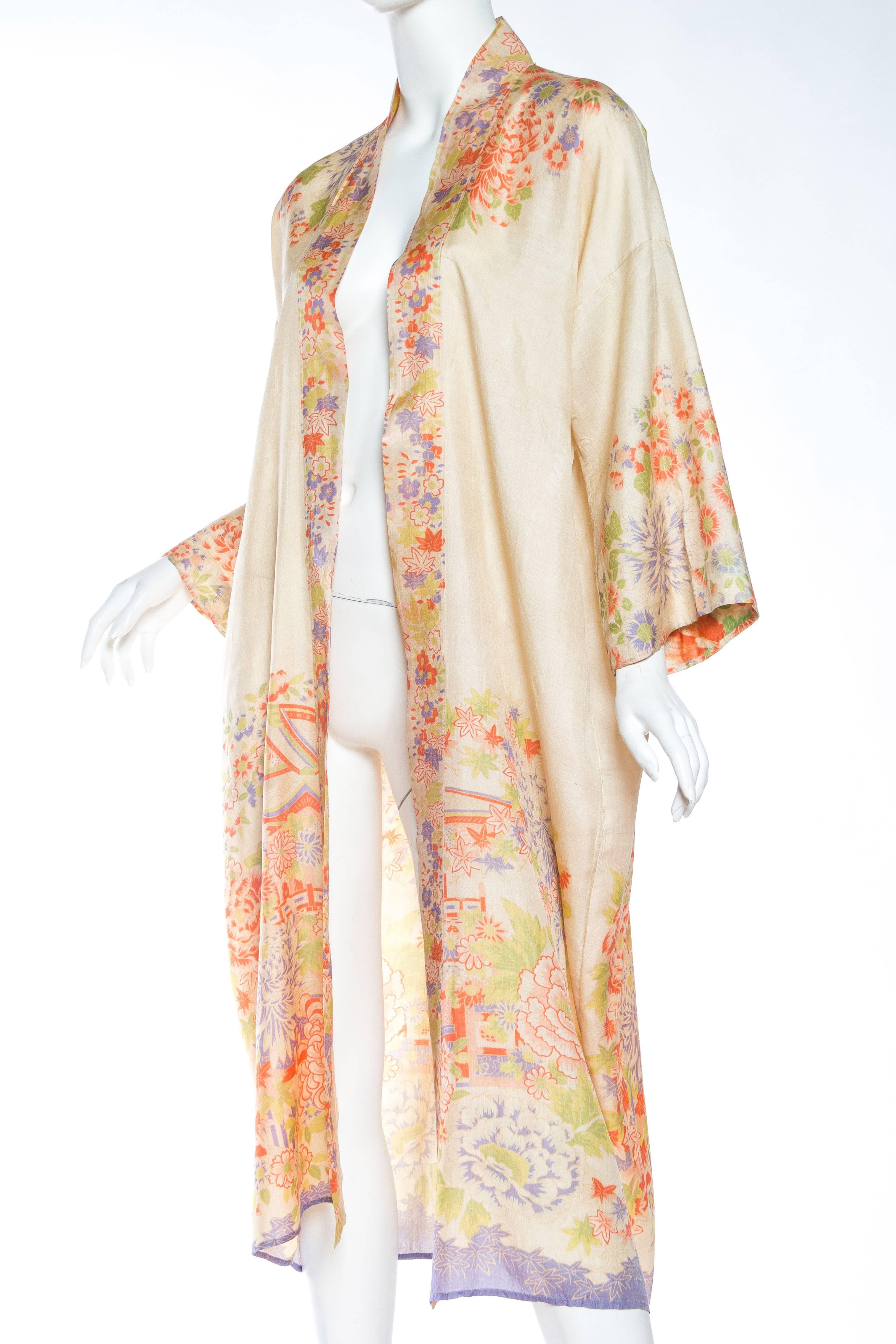 1920s Silk Kimono In Excellent Condition In New York, NY