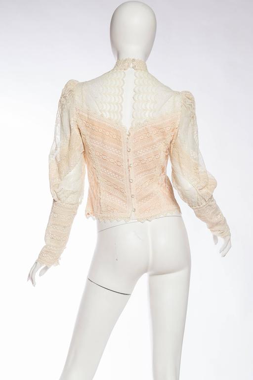 1970s Victorian Style Lace Blouse at 1stDibs | lace victorian blouse ...