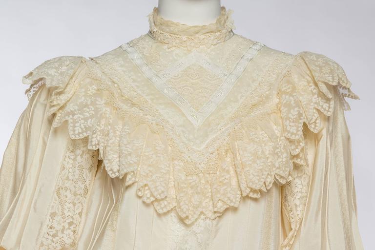 1970s Victoriana Blouse made from Antique Lace at 1stDibs | victoriana ...