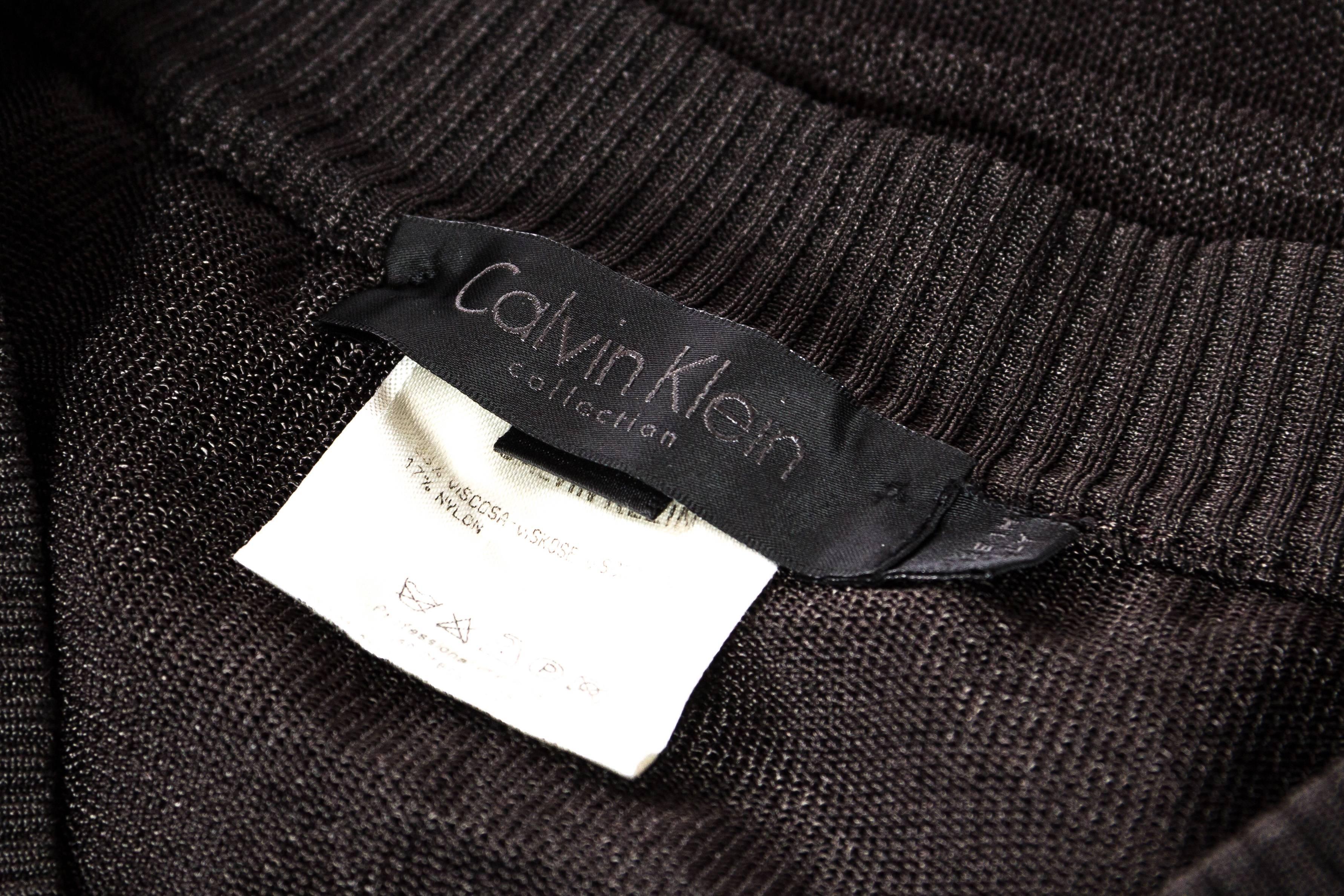 Calvin Klein Collection Knit Skirt 5