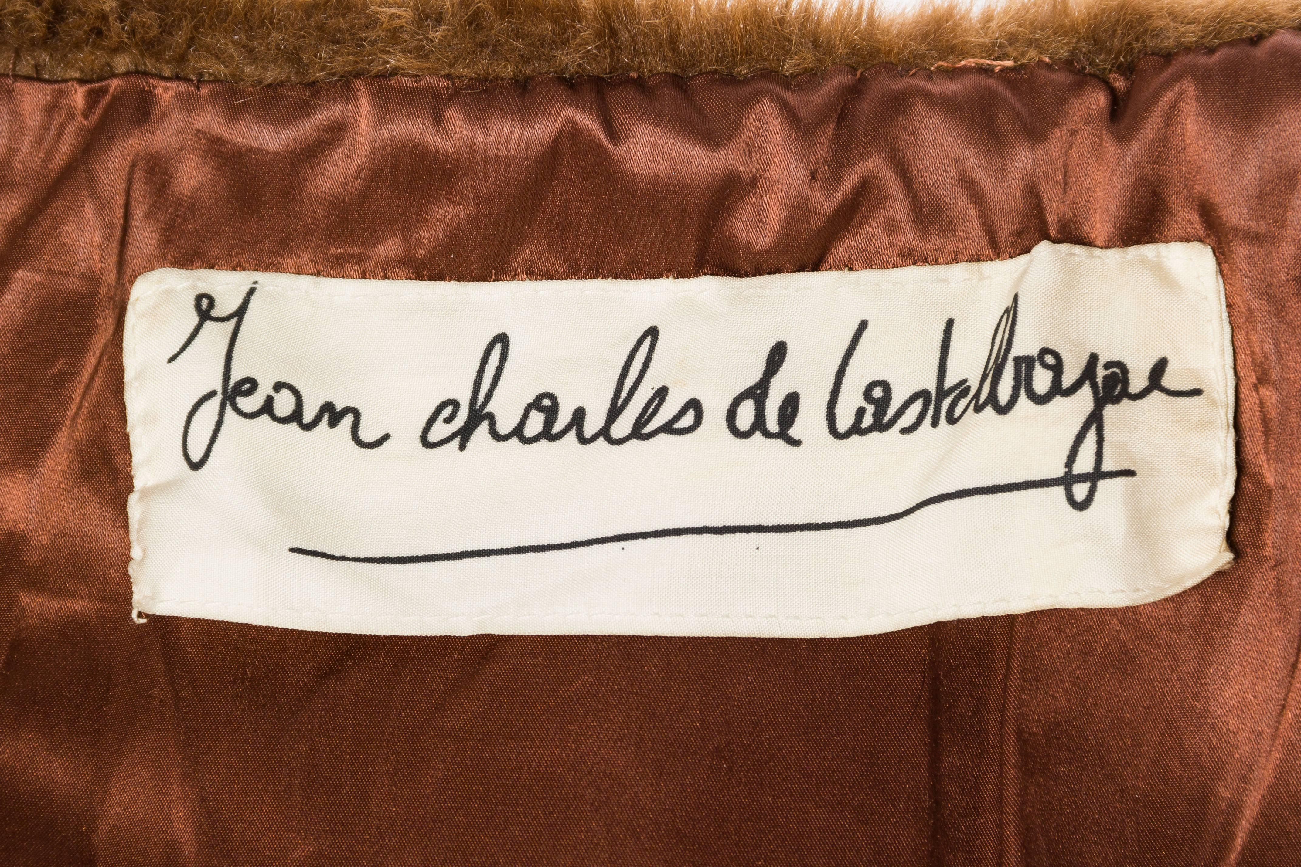 1980S JEAN CHARLES DE CASTELBAJAC Teddy Bear Coat For Sale 2