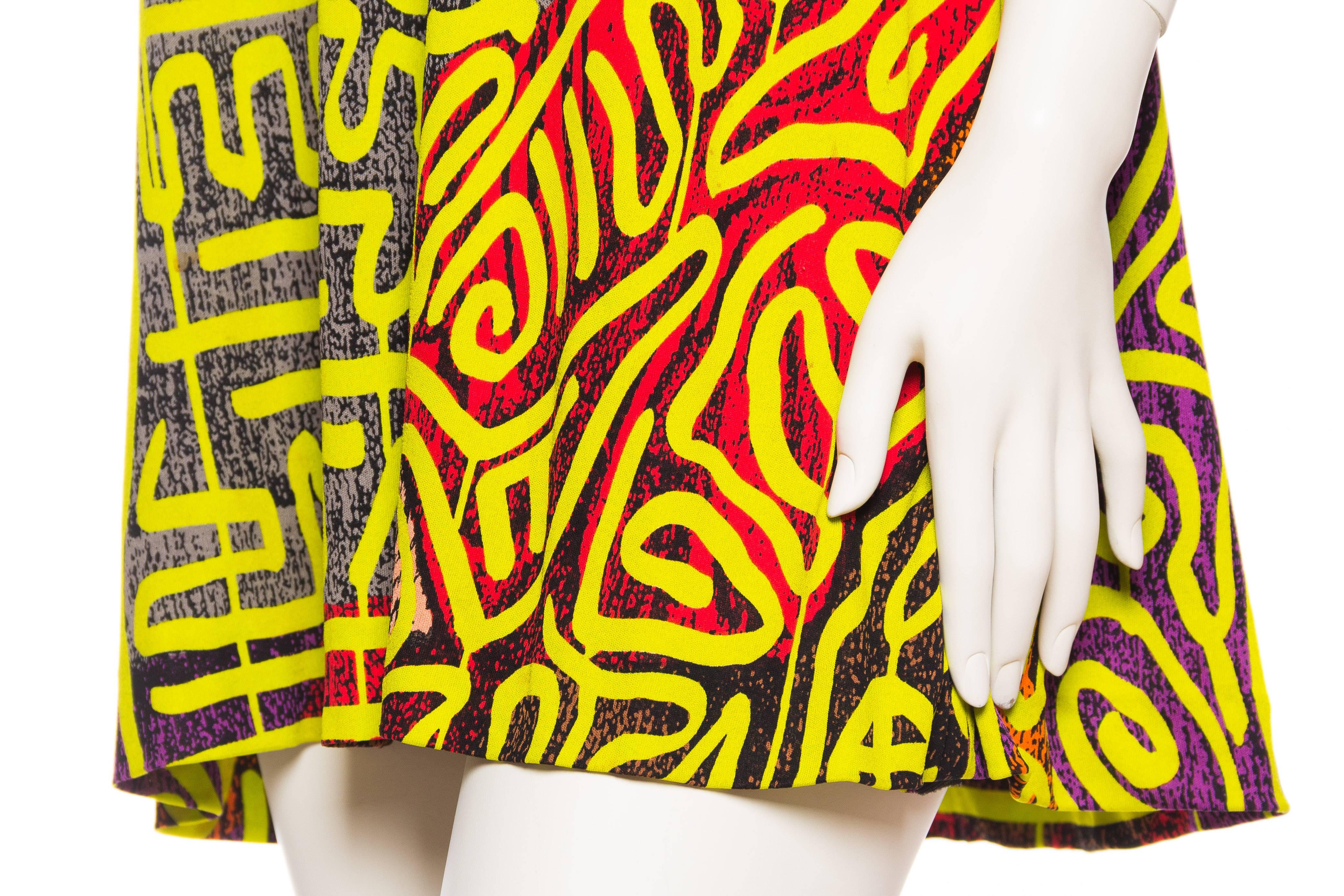 Stephen Sprouse Haring Cock Dress 1