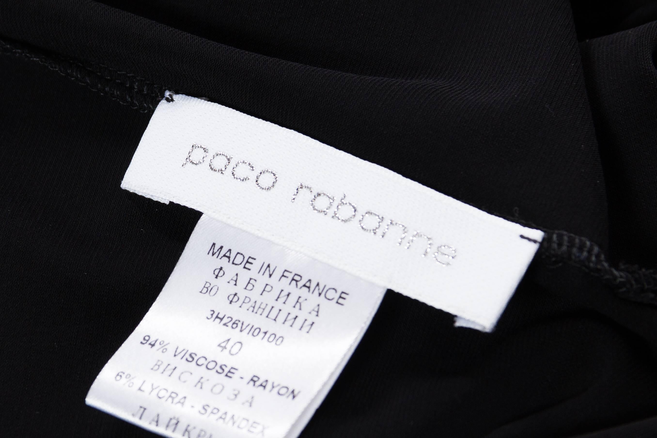 Paco Rabanne Backless Micro Mini Halter Dress 4