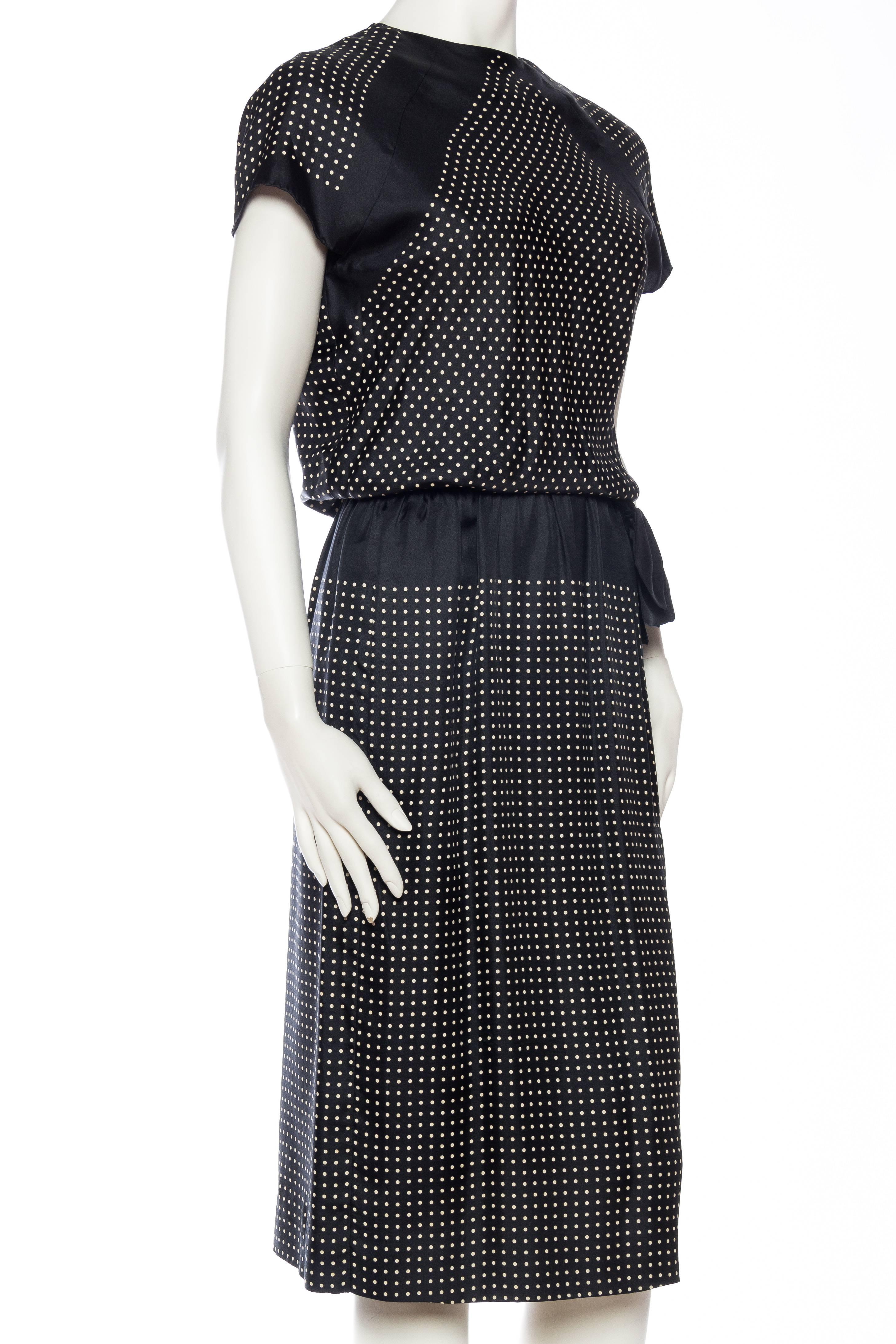 Very Early Geoffrey Beene 1960s Silk Dress In Excellent Condition In New York, NY