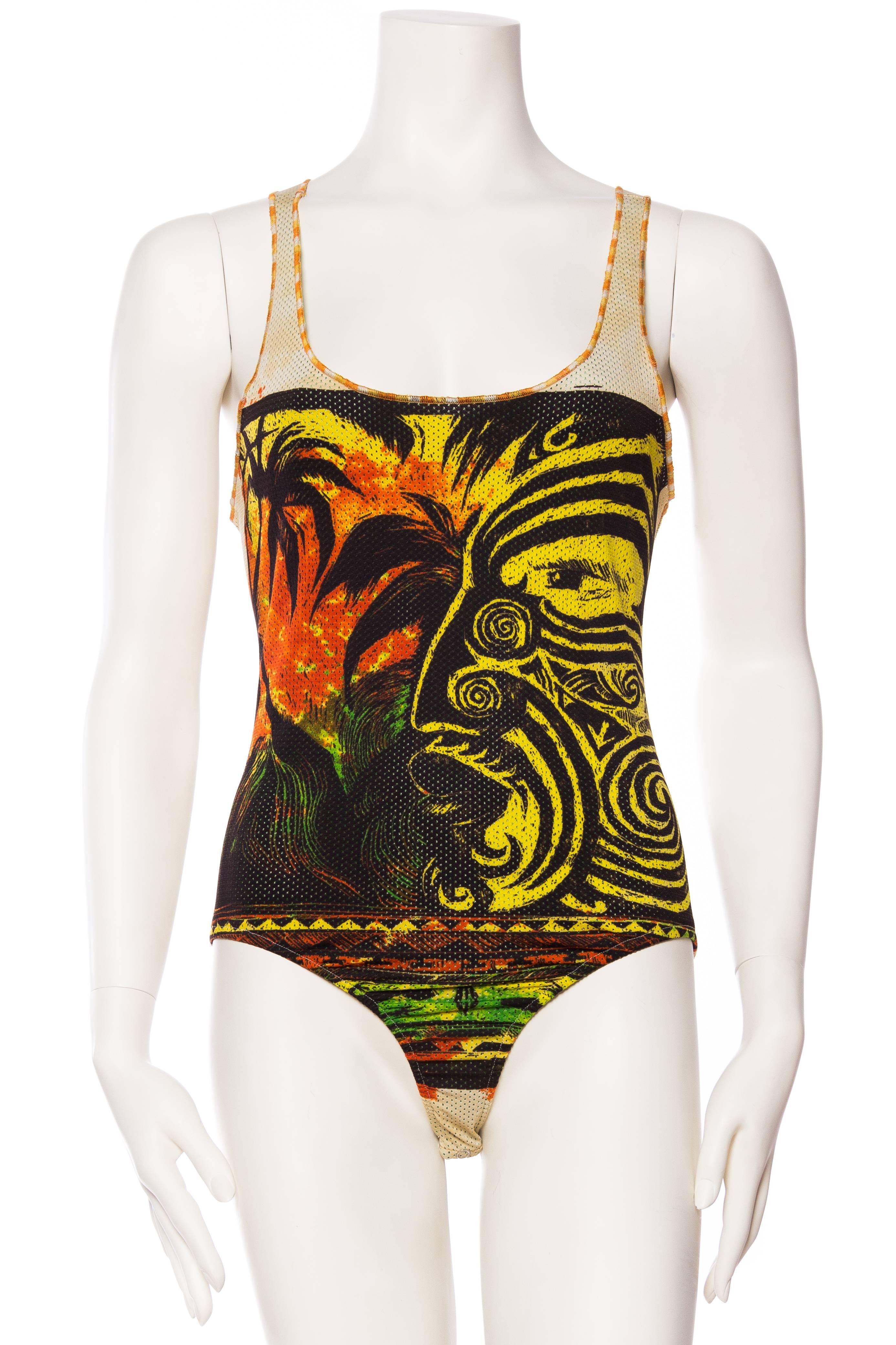 jean paul gaultier swimsuit one piece