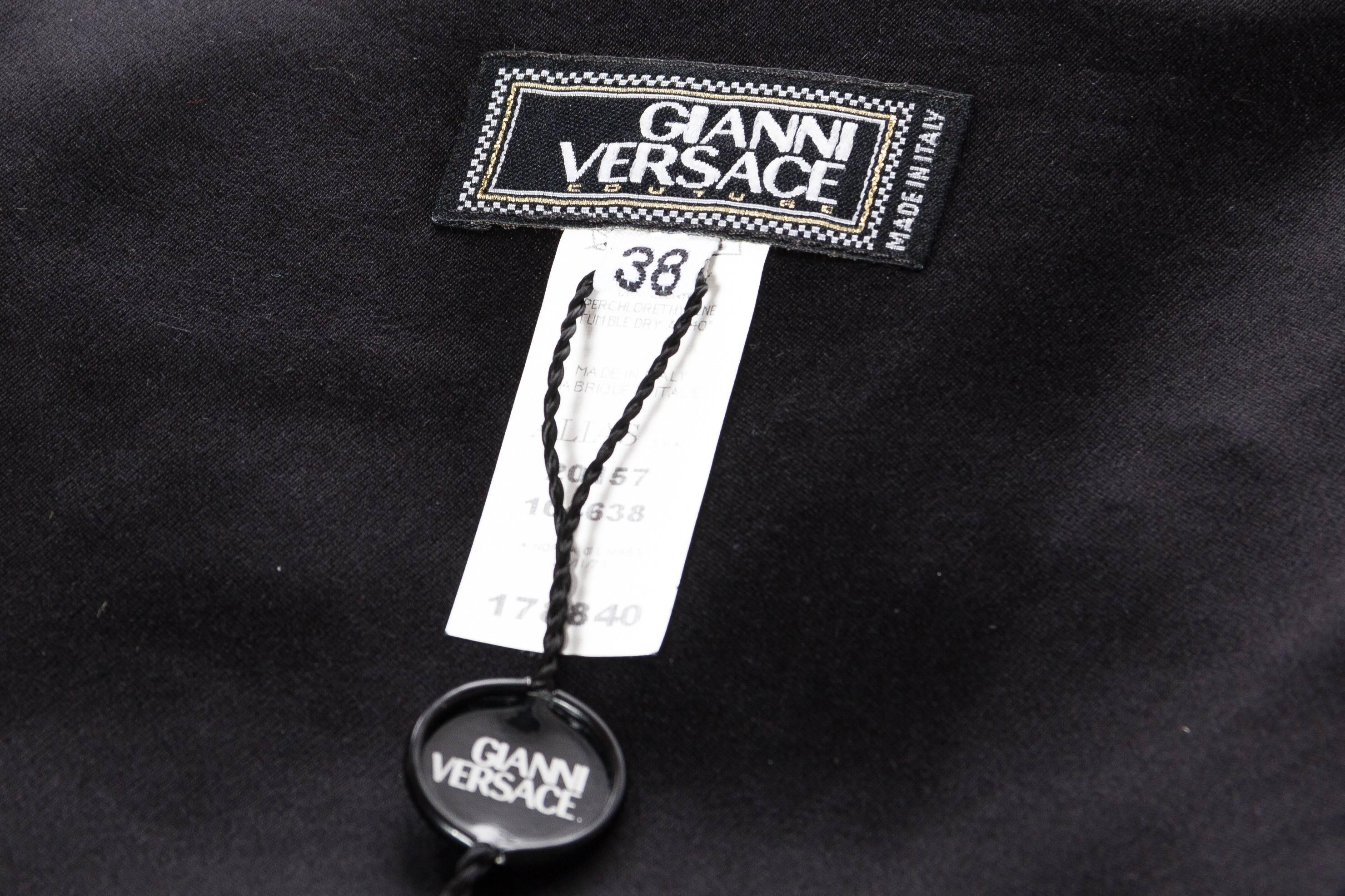 1990s Va-Va-Voom Gianni Versace Satin Bias Gown 5