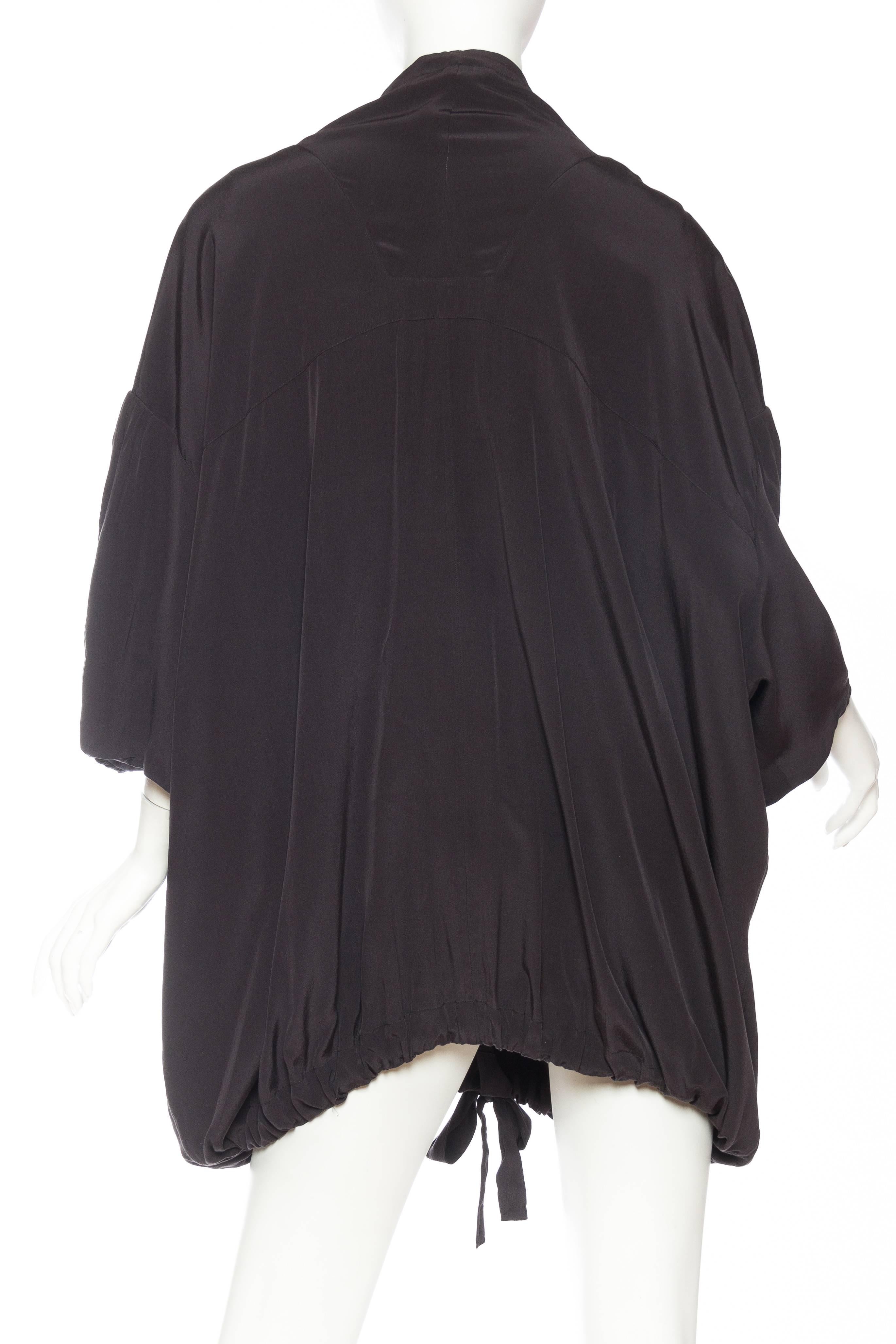 Women's Balenciaga oversized Silk Bomber Blouse