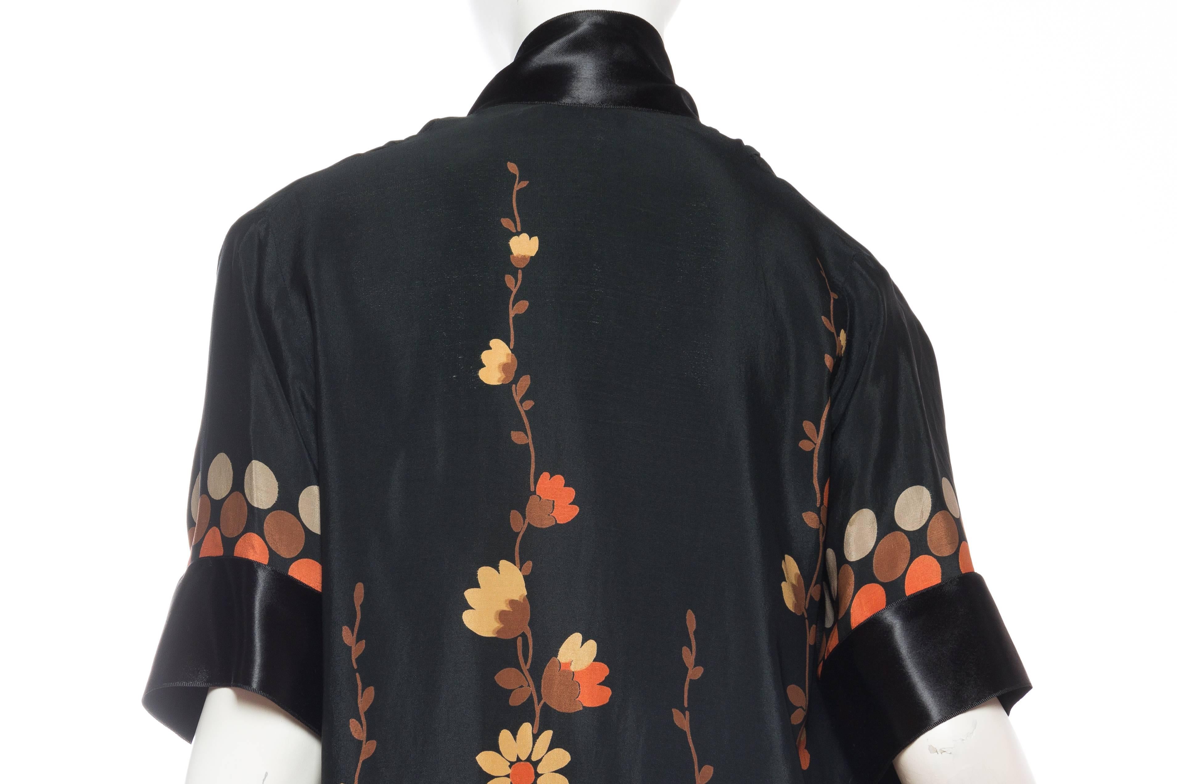 1920s Art Deco Floral Kimono 3