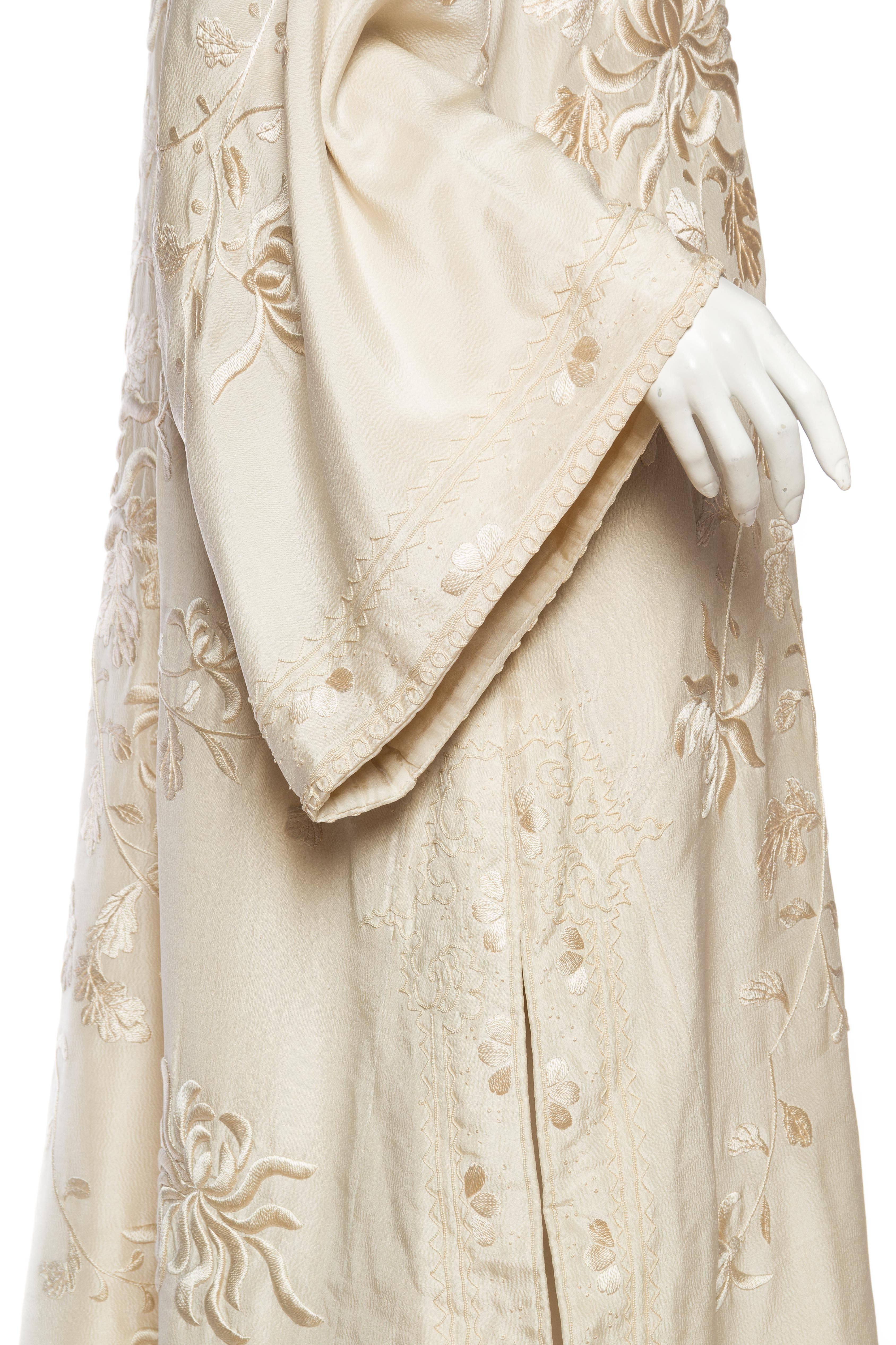 Antique Edwardian Hand Embroidered Chinese Jacket 4