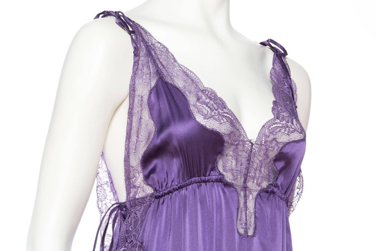 John Galliano Satin and Lace Slip Dress at 1stDibs john galliano slip