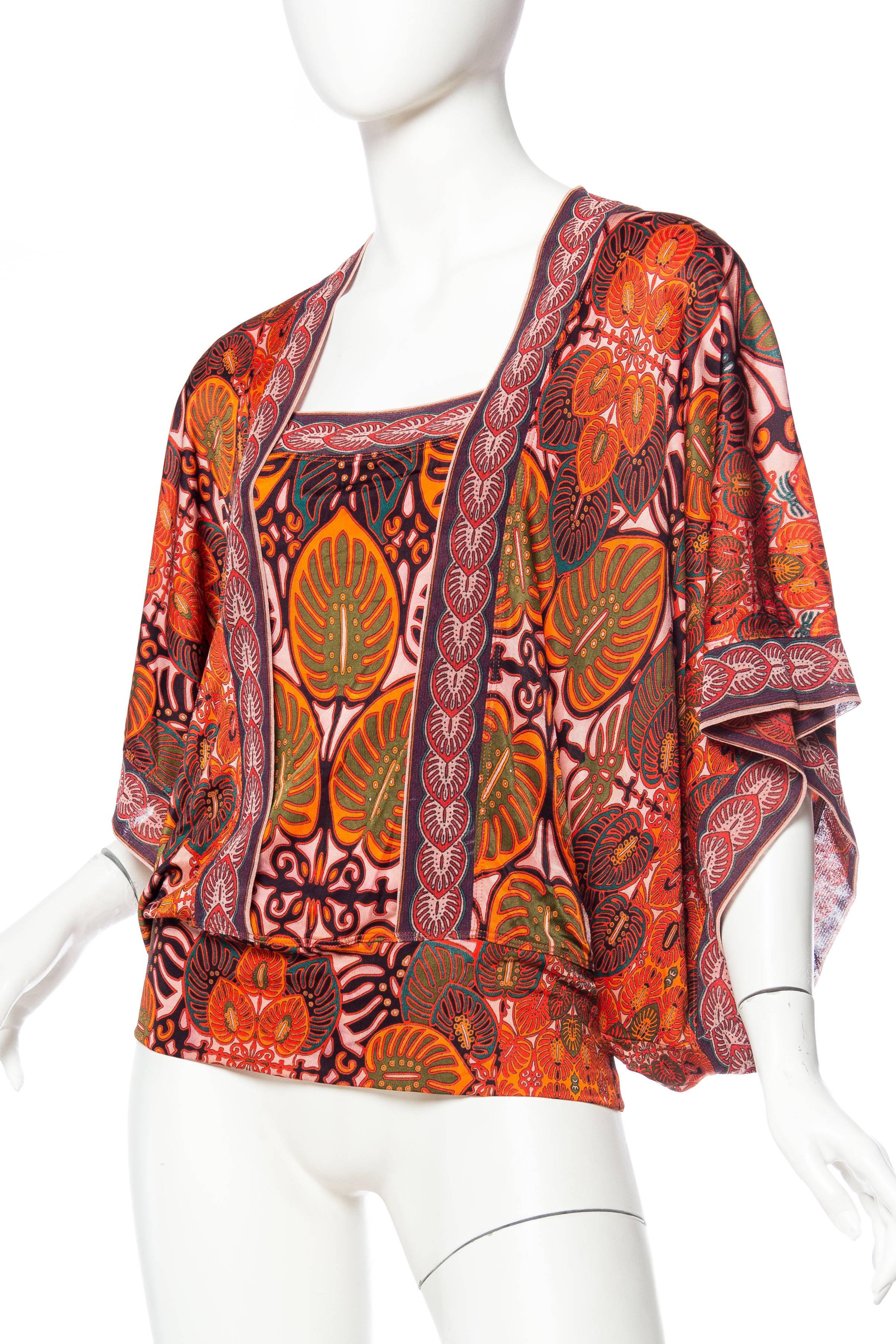 Jean Paul Gaultier Kimono Sleeve Top 1