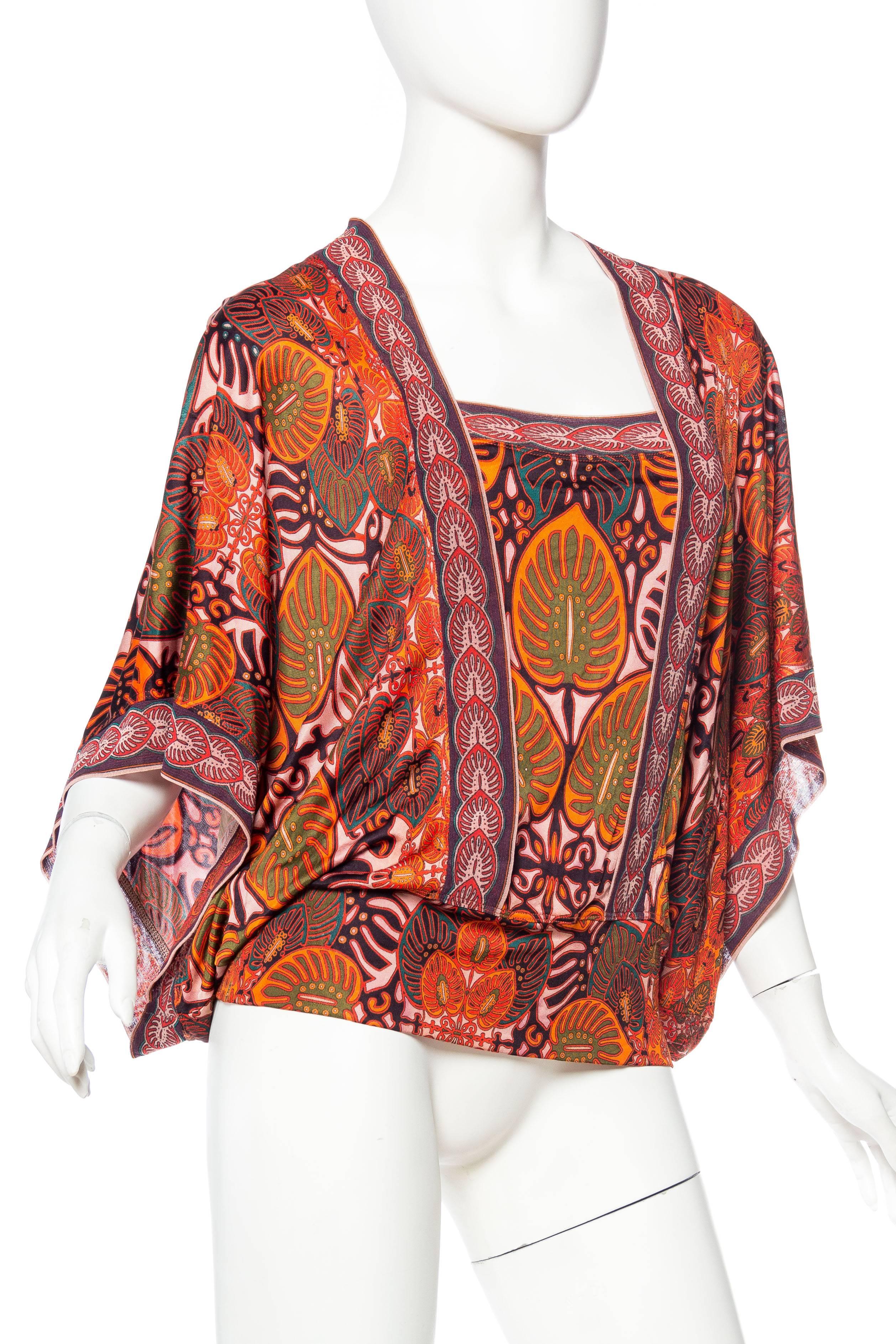 Women's Jean Paul Gaultier Kimono Sleeve Top