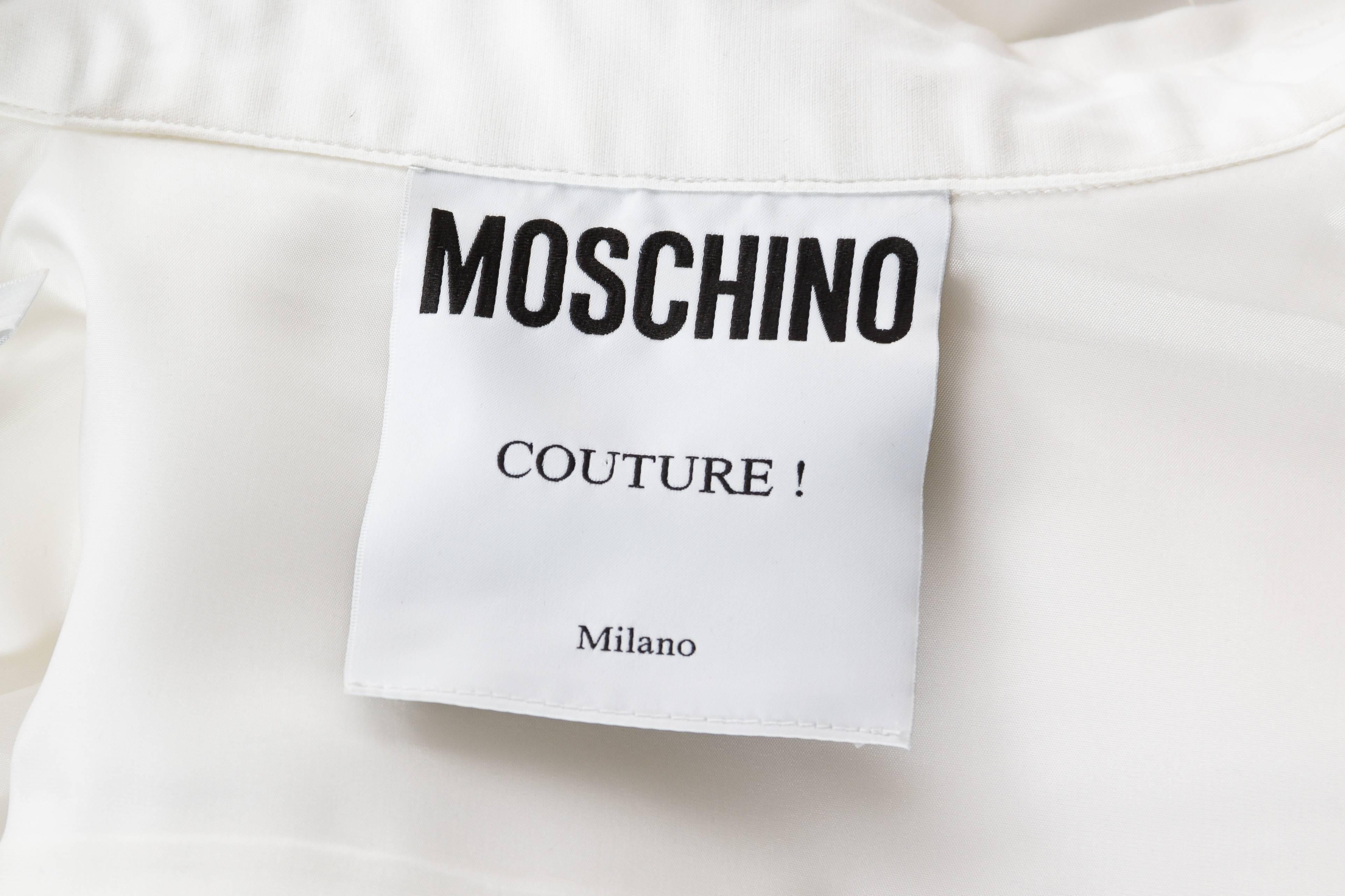 Moschino Cotton Shirt Dress 4