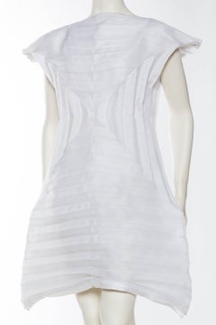 Issey Miyake Pleated Organza Dress