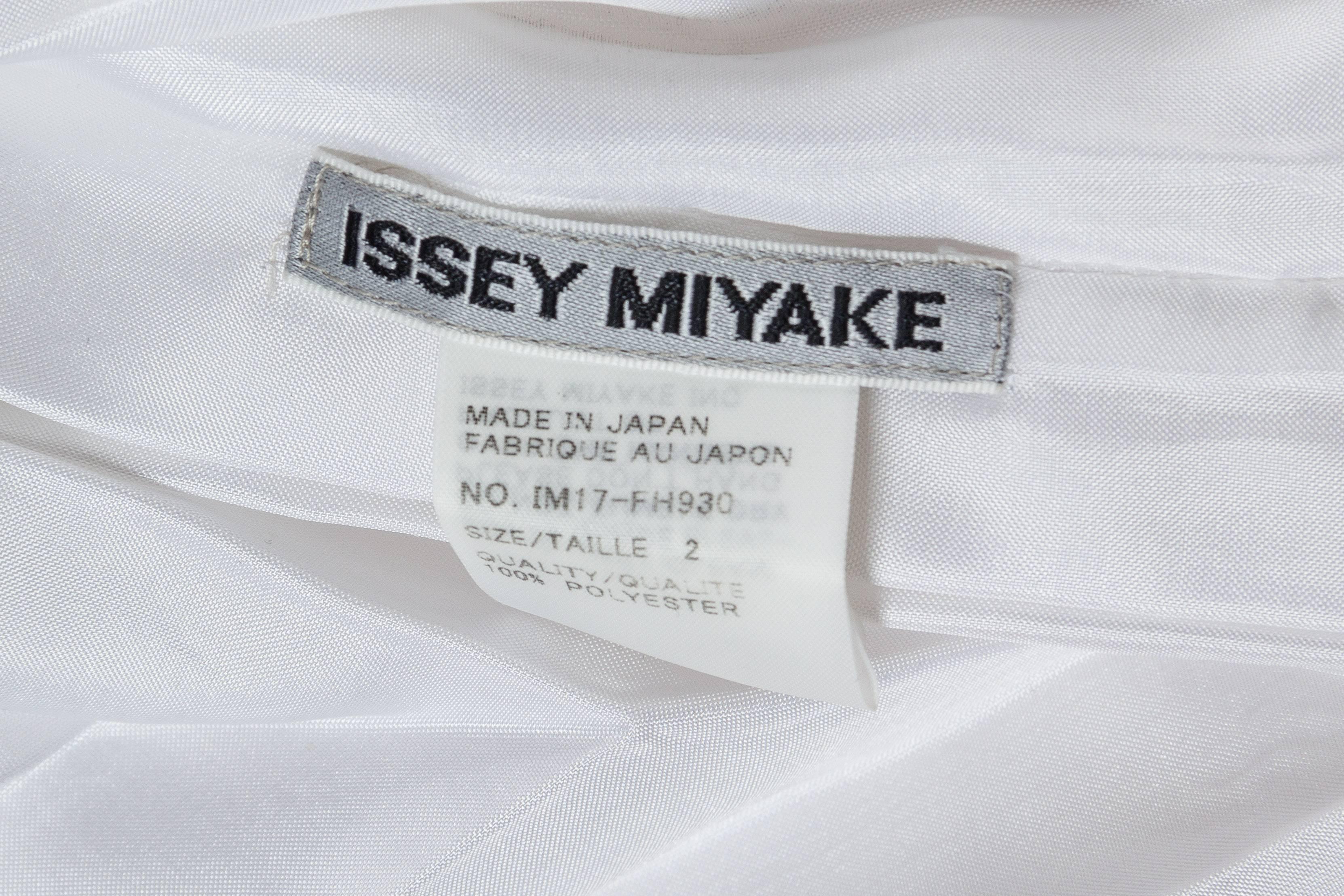 Issey Miyake Pleated Organza Dress 6