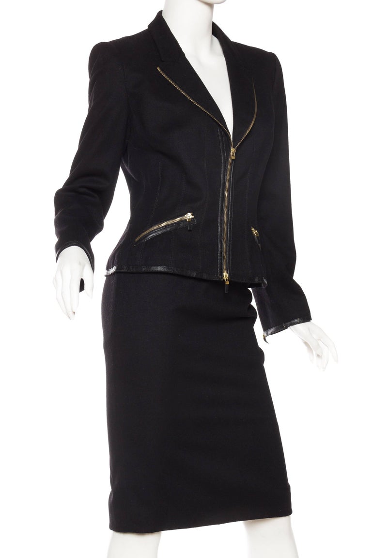 Alexander McQueen Zipper Suit For Sale at 1stdibs