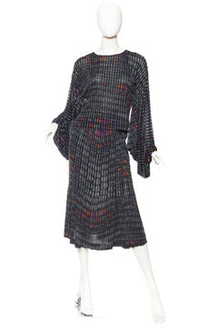 1970s Missoni Printed Silk Jersey Ensemble