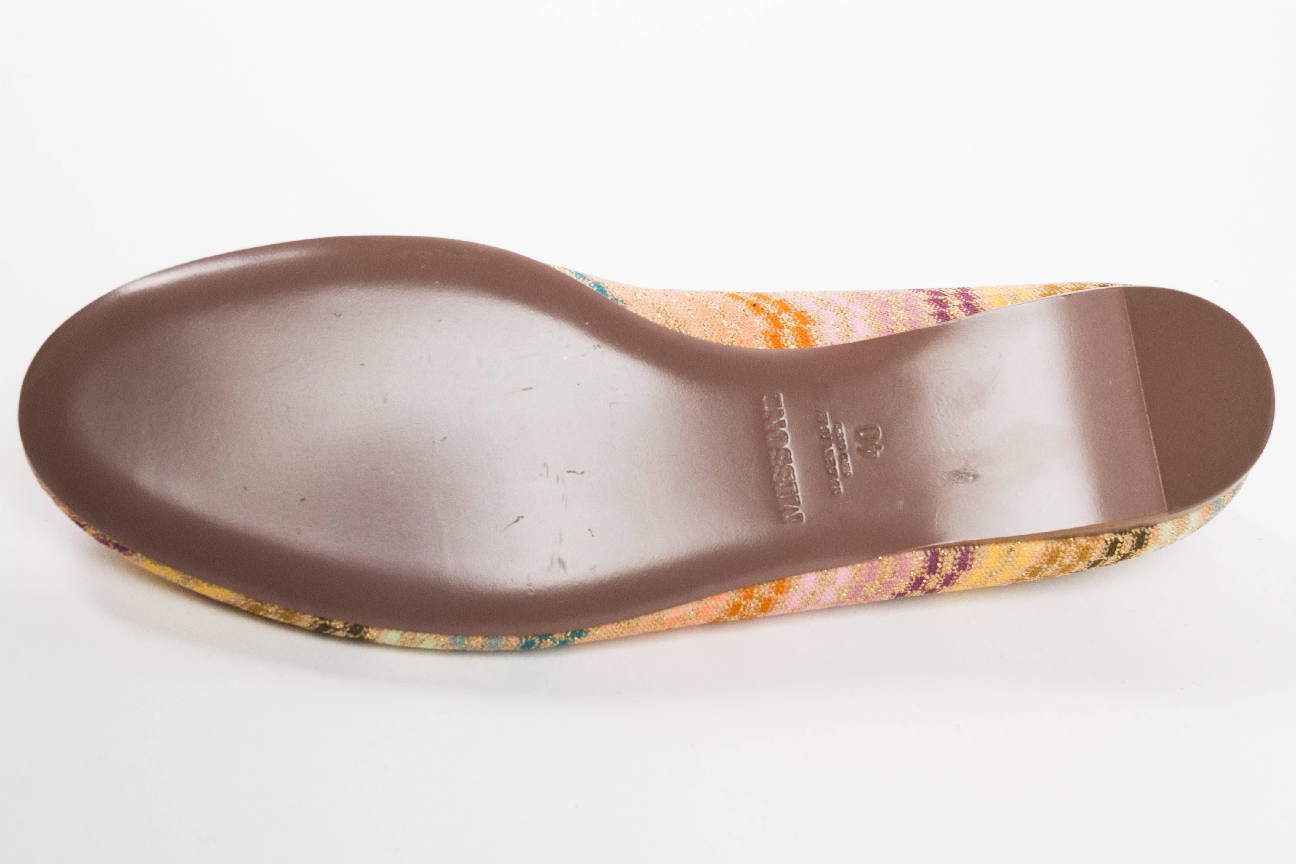 Missoni Flats In New Condition In New York, NY