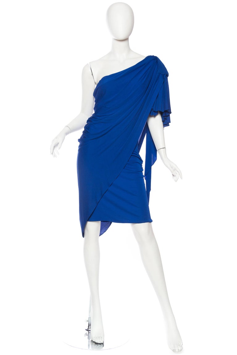 1970s Claude Petin Silk Jersey Dress at 1stDibs | claude petin couture ...
