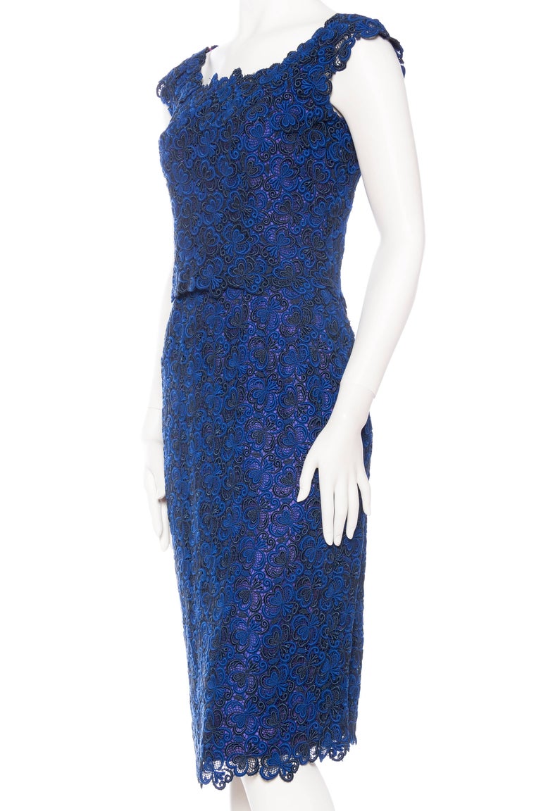 sapphire blue cocktail dresses Shimmering Sapphire Mini Dress main image 0