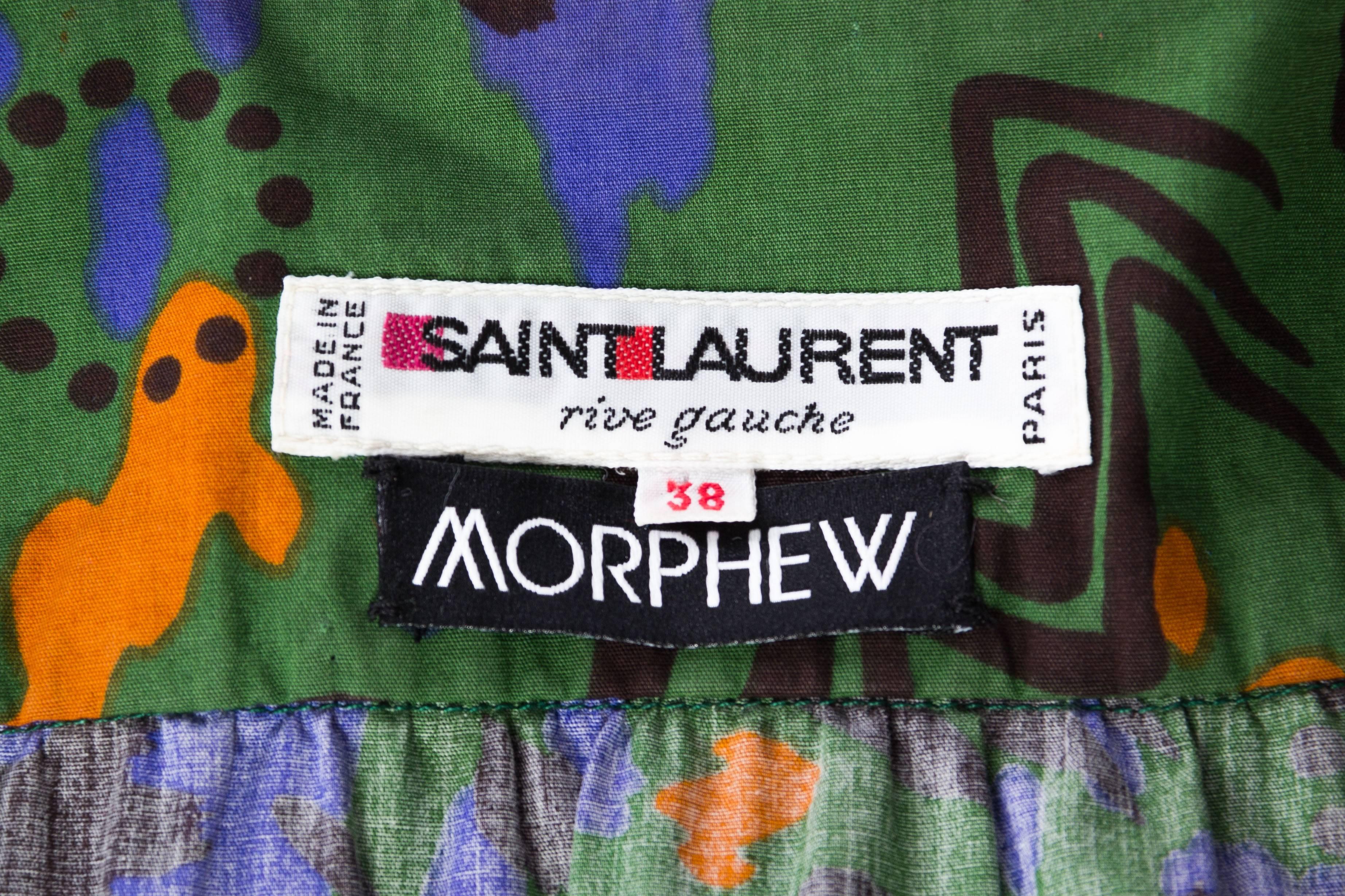 Saint Laurent Artist Smock Shirt Jacket 3