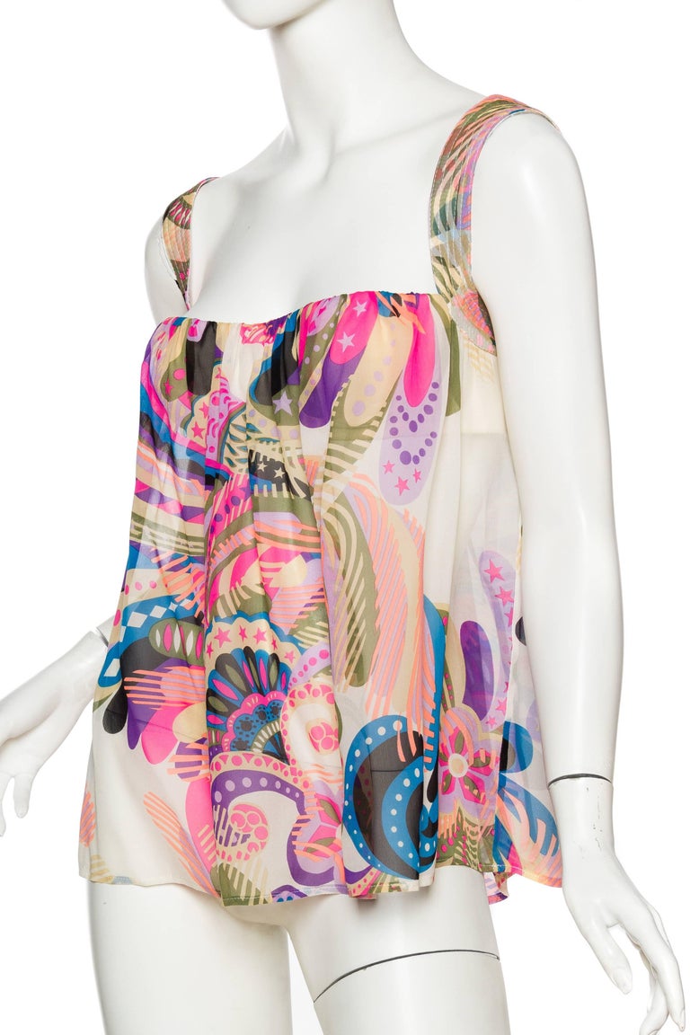 colorful versace bra top green and pink