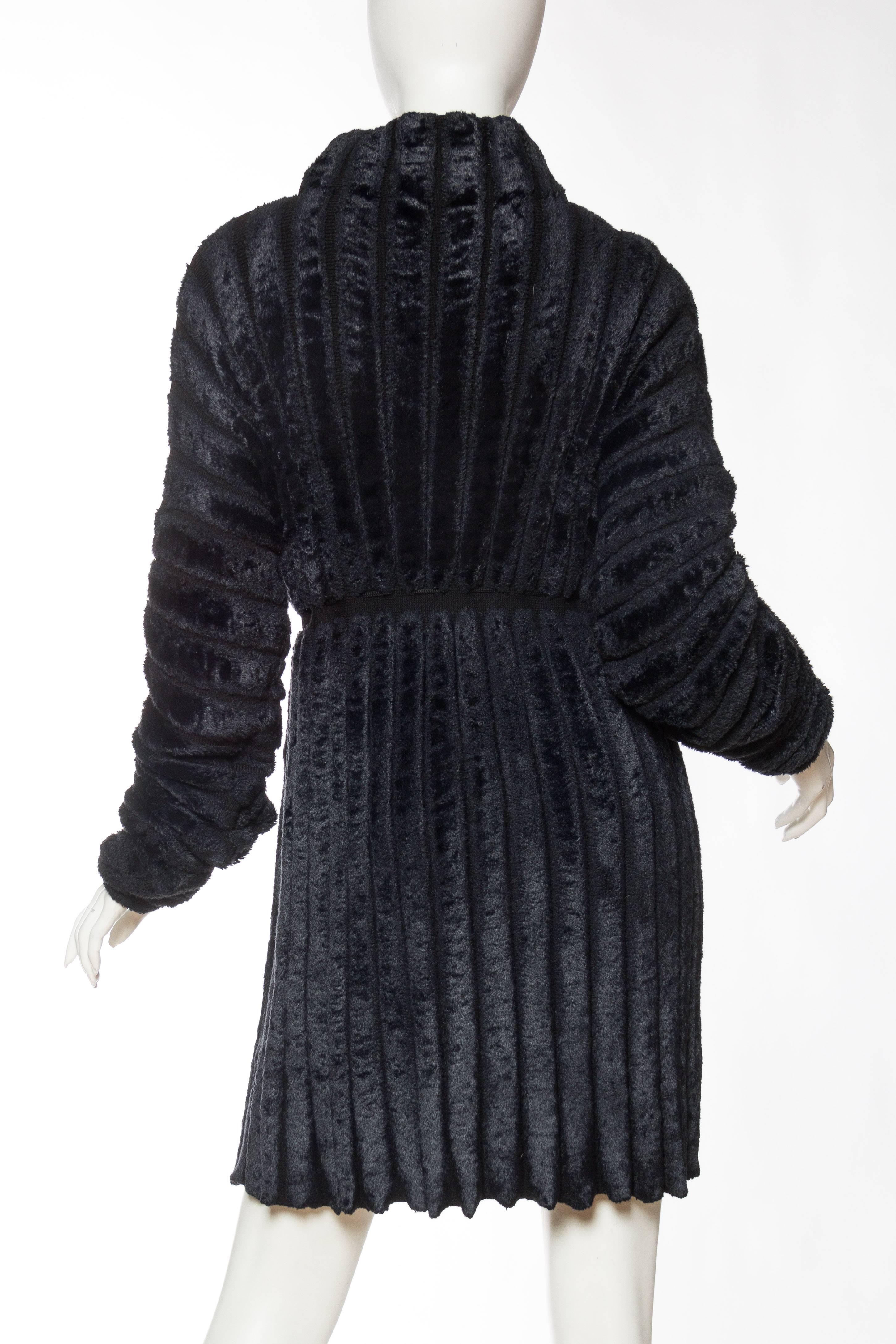 Alaia Iconic Oversized Chenille Dress, Fall 1988 Collection 2