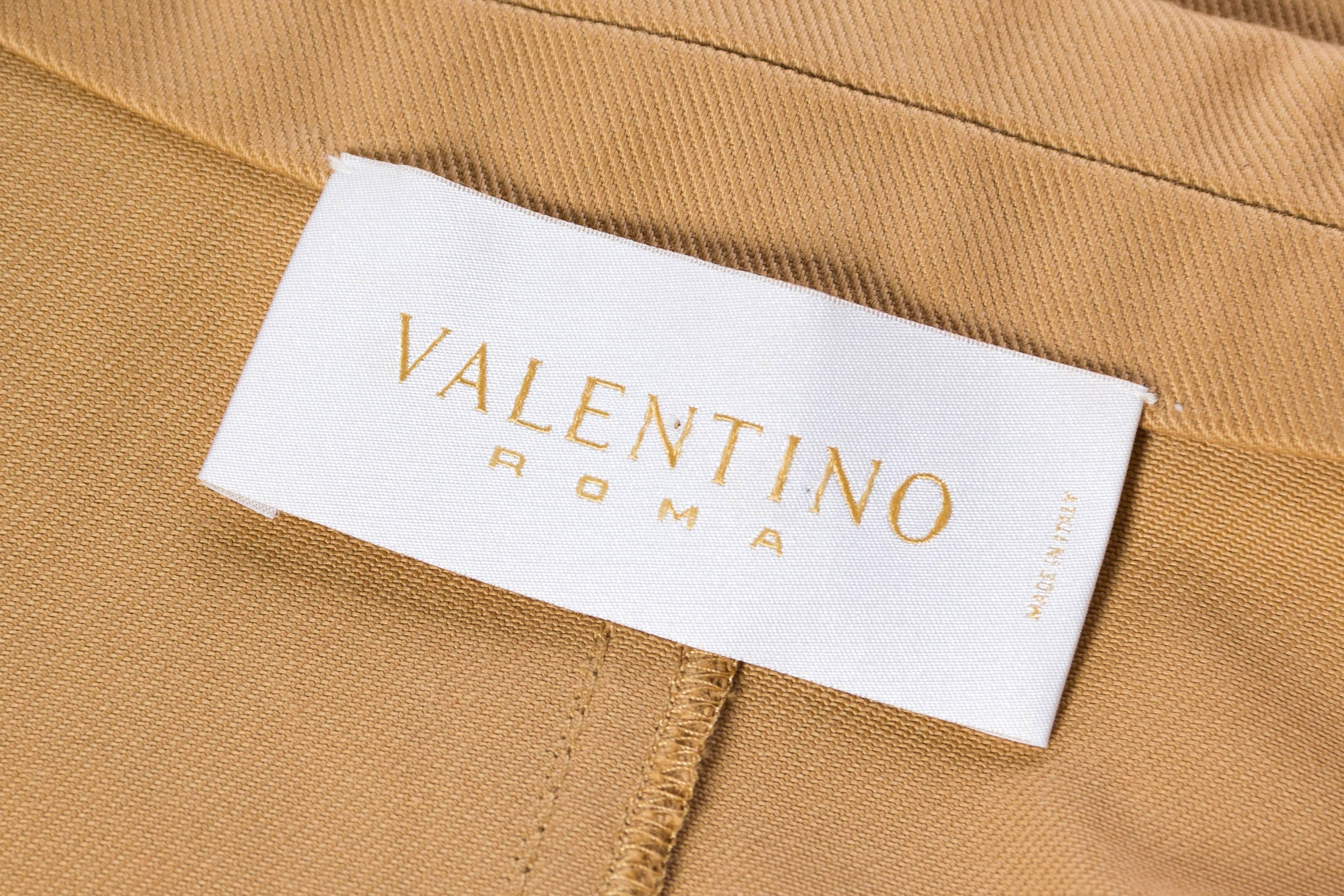 Valentino Cotton Blazer with Detachable Ruffle  5